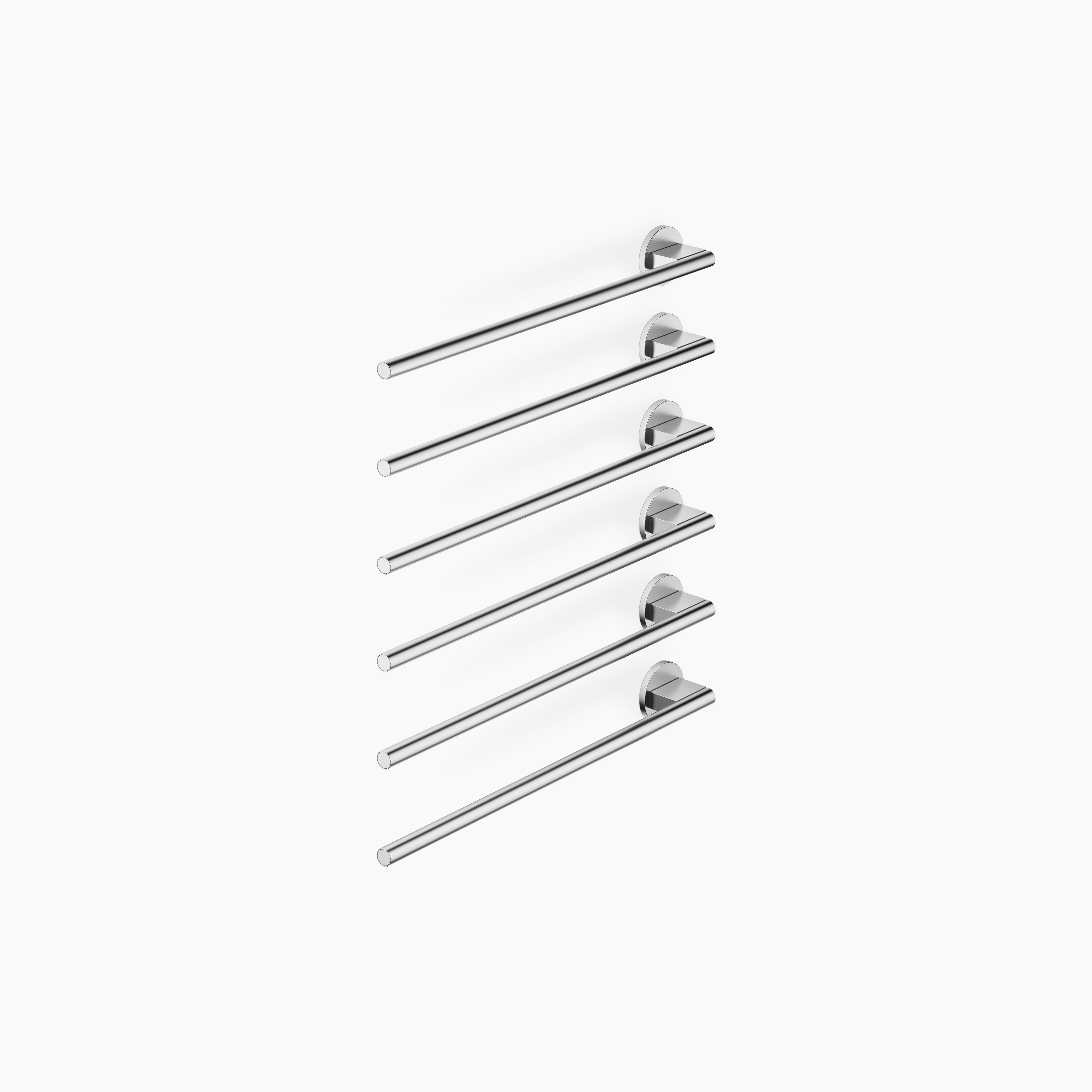 Towel Warmer 6 Fold Projection Left Without Control Element Chrome