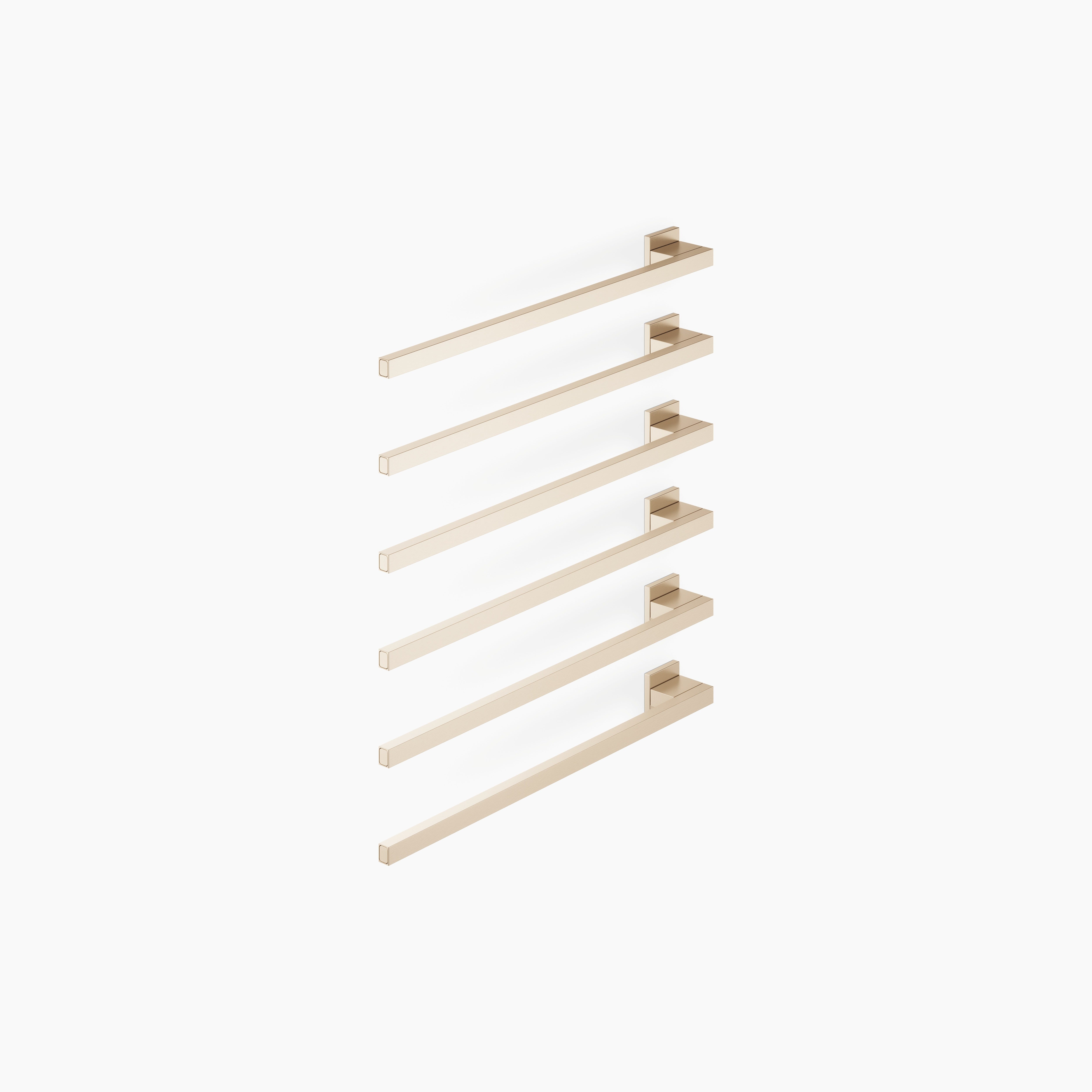 Towel Warmer 6 Fold Projection Left Without Control Element Chrome II