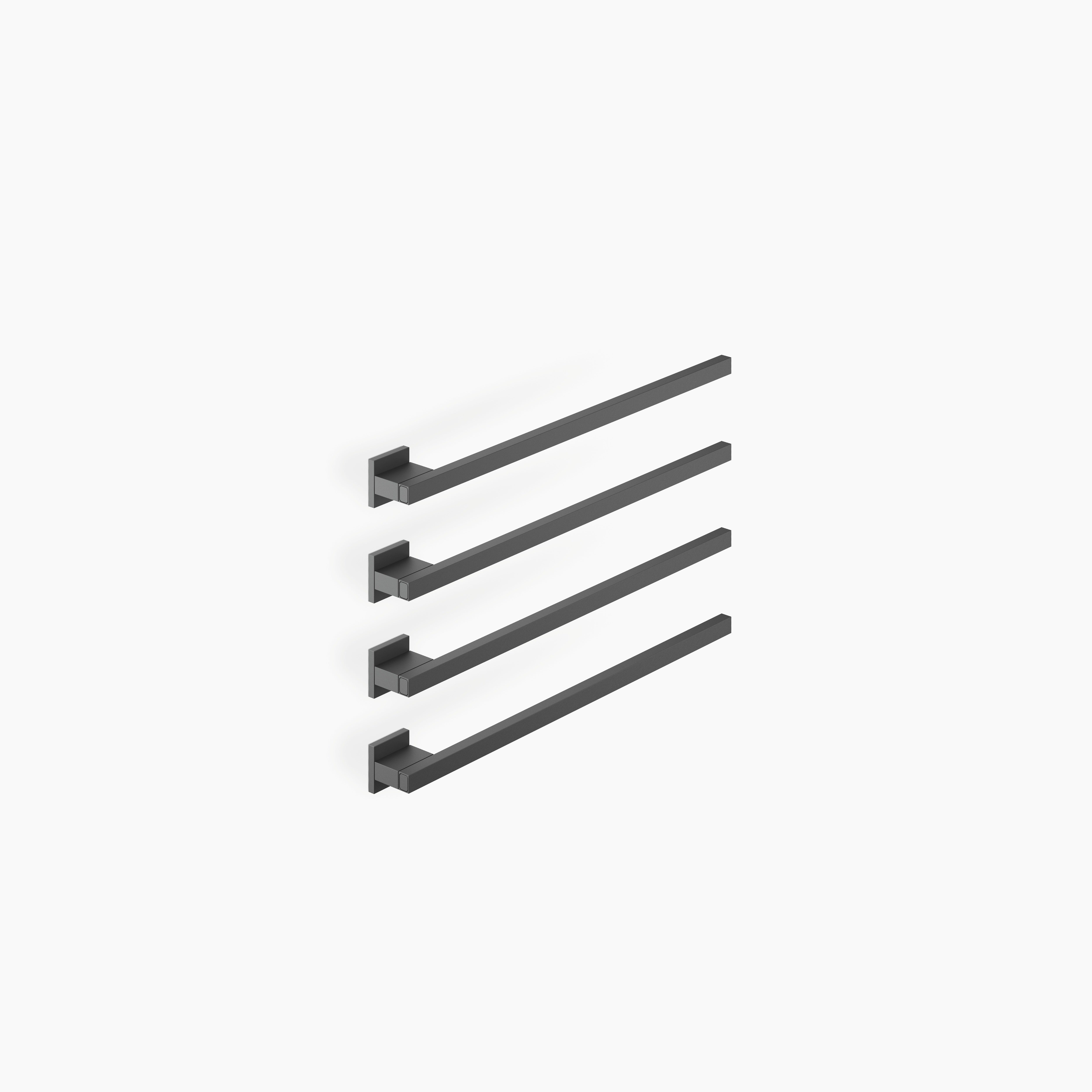 Towel Warmer 4 Fold Projection Right Without Control Element Chrome II