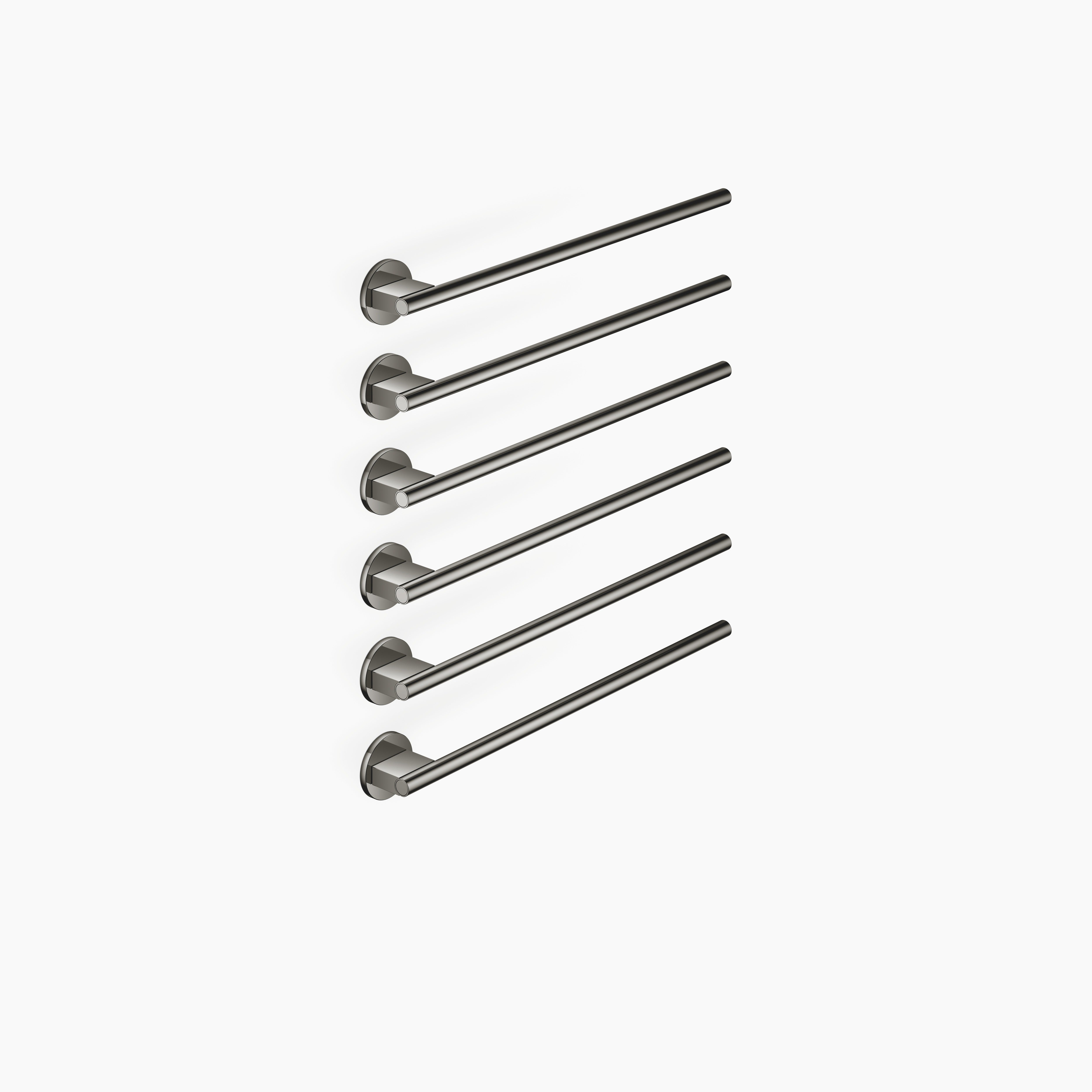 Towel Warmer 6 Fold Projection Right Without Control Element Chrome