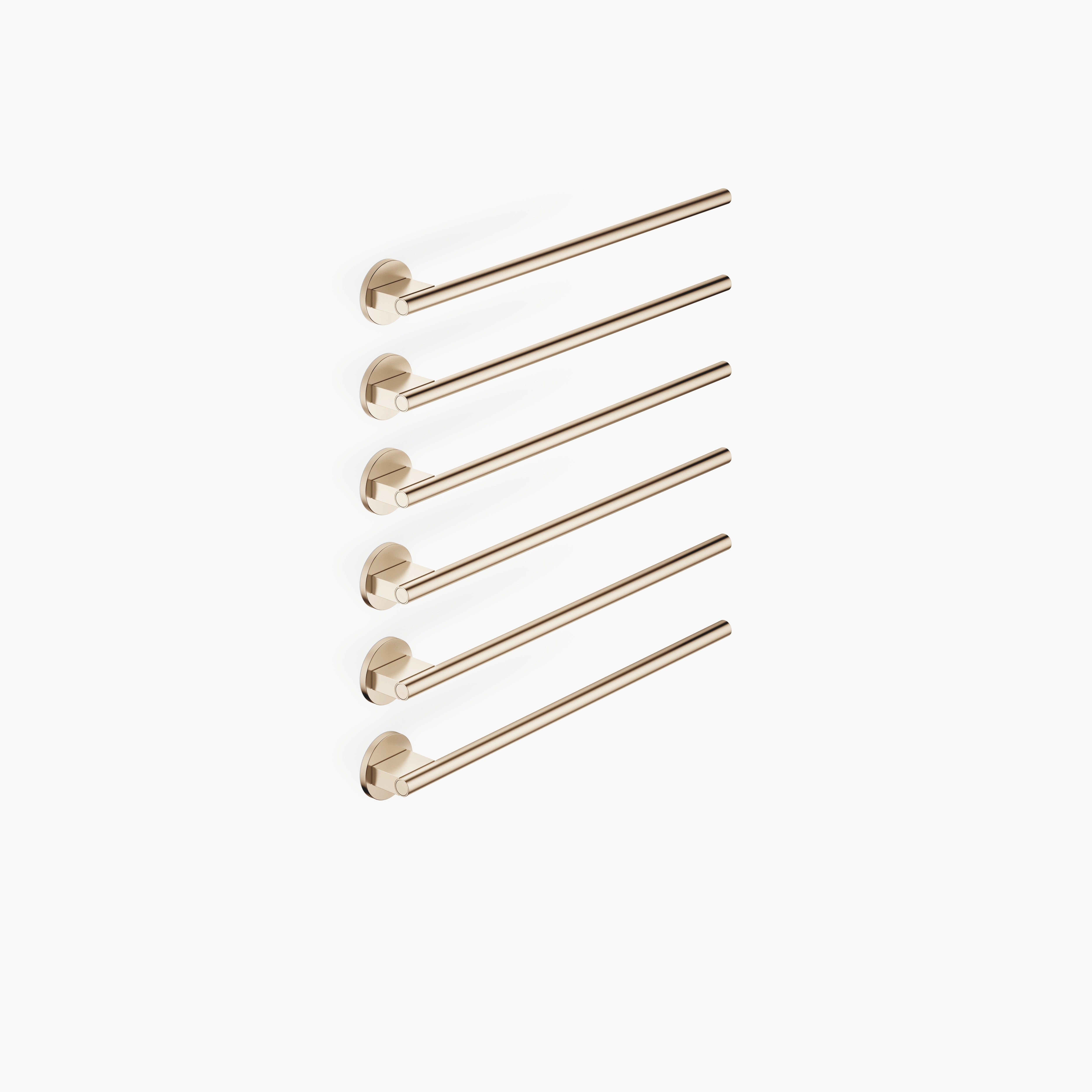 Towel Warmer 6 Fold Projection Right Without Control Element Chrome