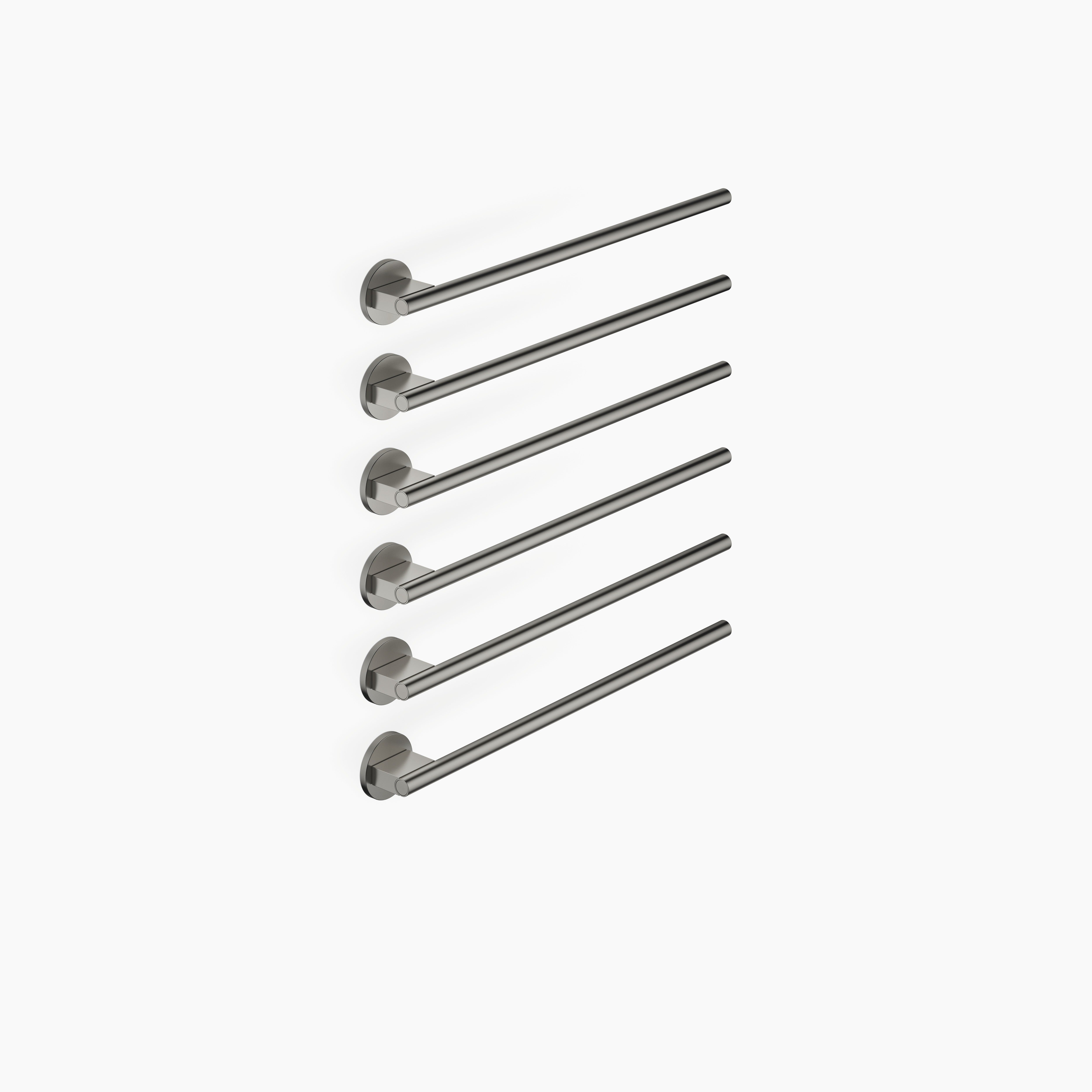 Towel Warmer 6 Fold Projection Right Without Control Element Chrome