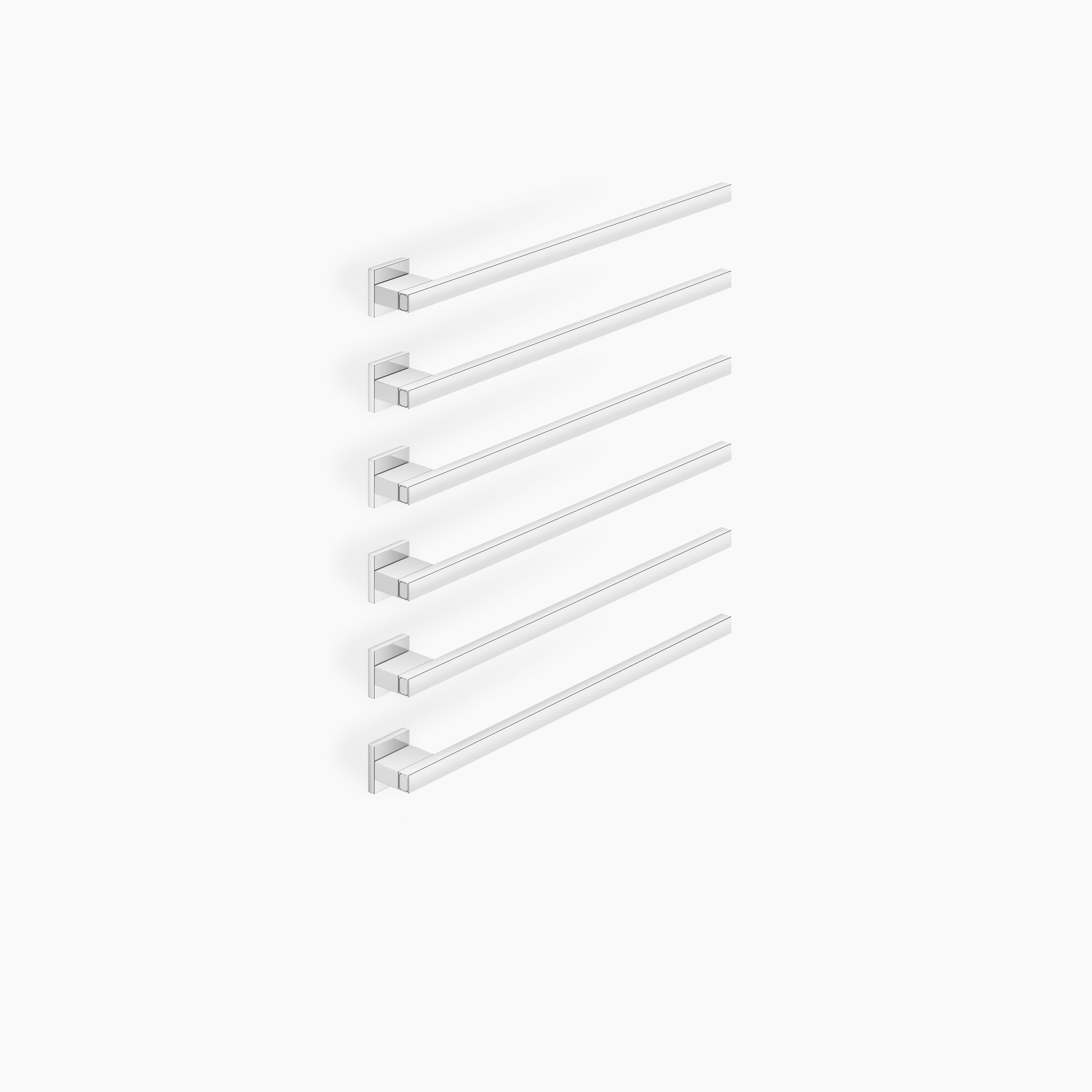 Towel Warmer 6 Fold Projection Right Without Control Element Chrome II