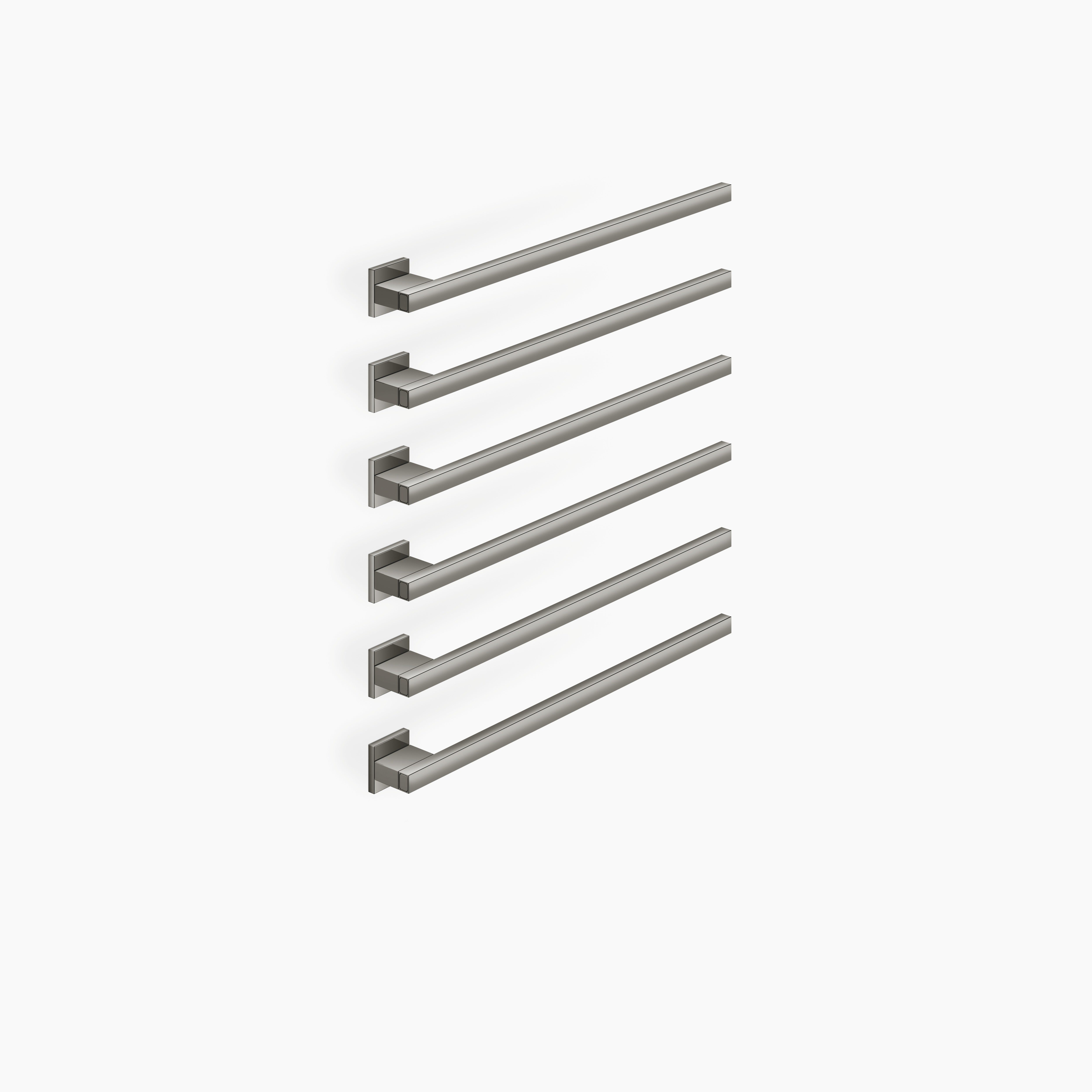 Towel Warmer 6 Fold Projection Right Without Control Element Chrome II