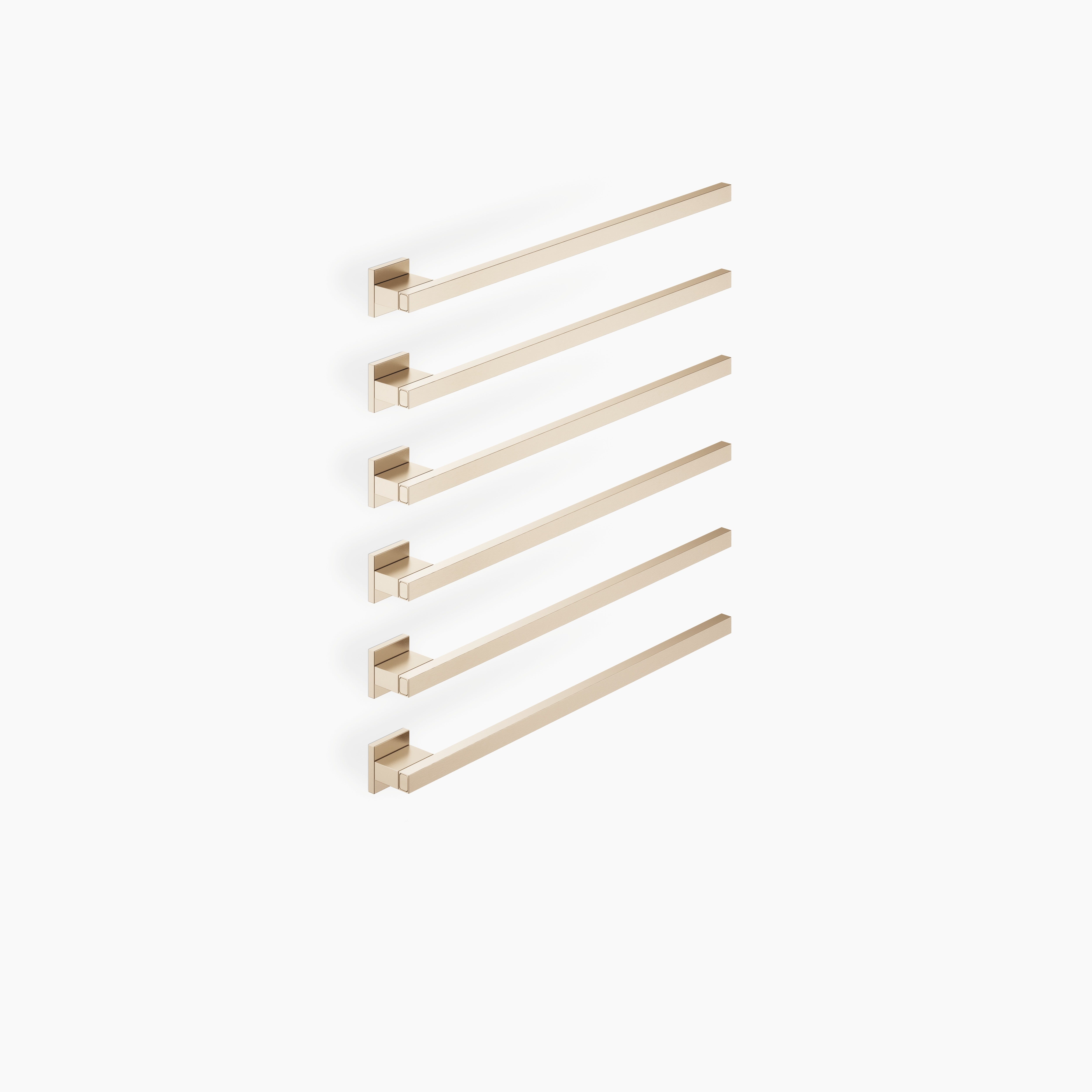 Towel Warmer 6 Fold Projection Right Without Control Element Chrome II