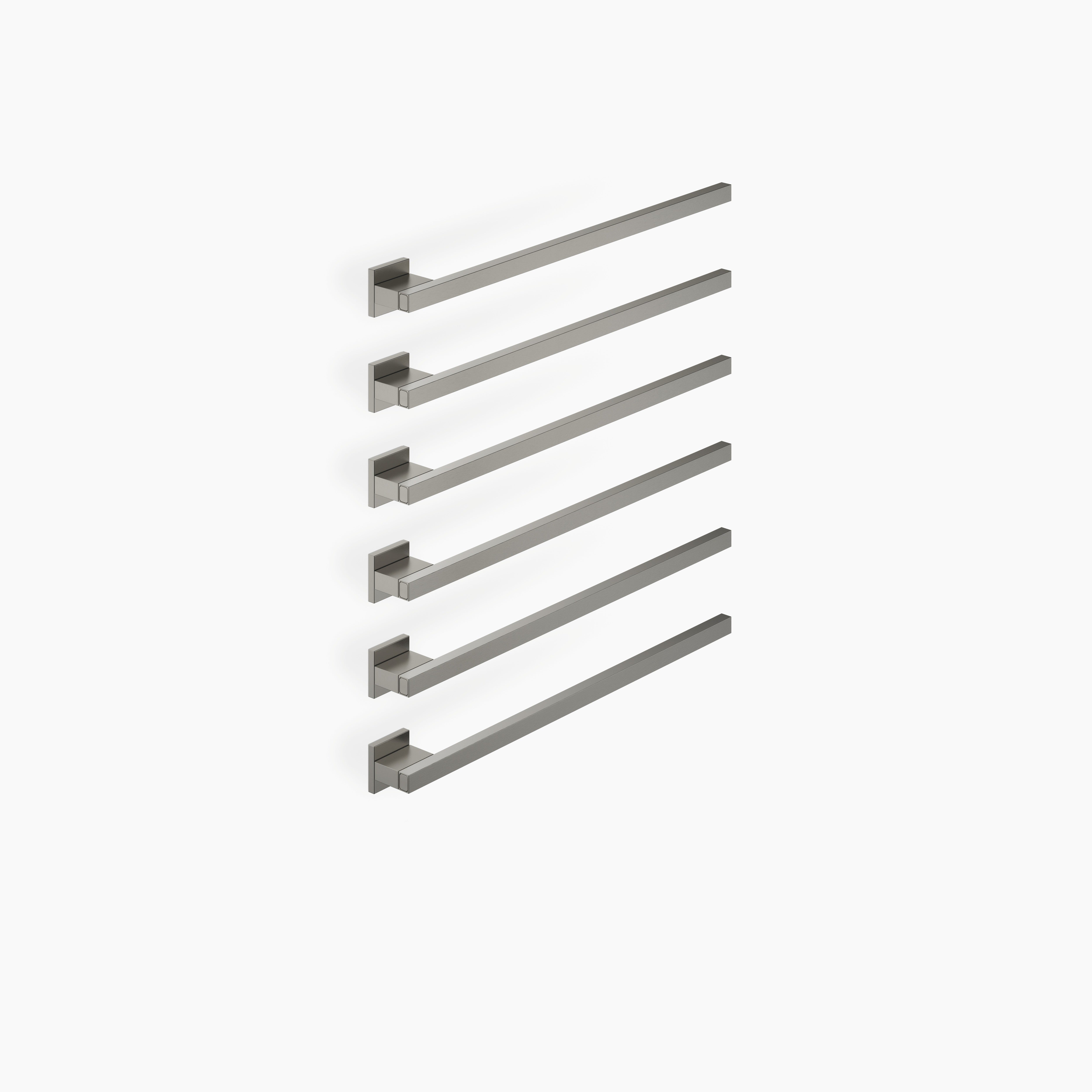 Towel Warmer 6 Fold Projection Right Without Control Element Chrome II
