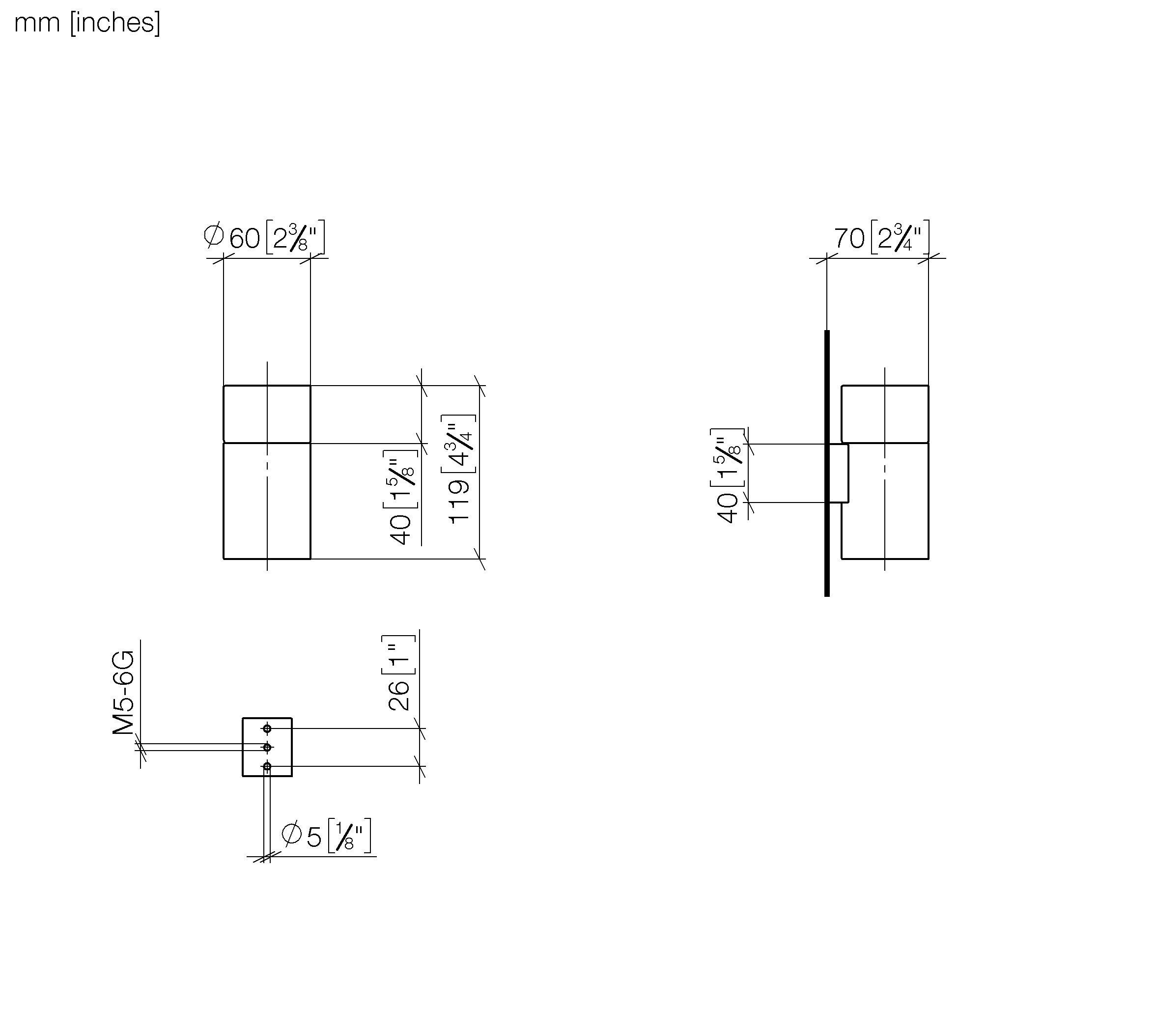 Tumbler Holder Wall Model Chrome II