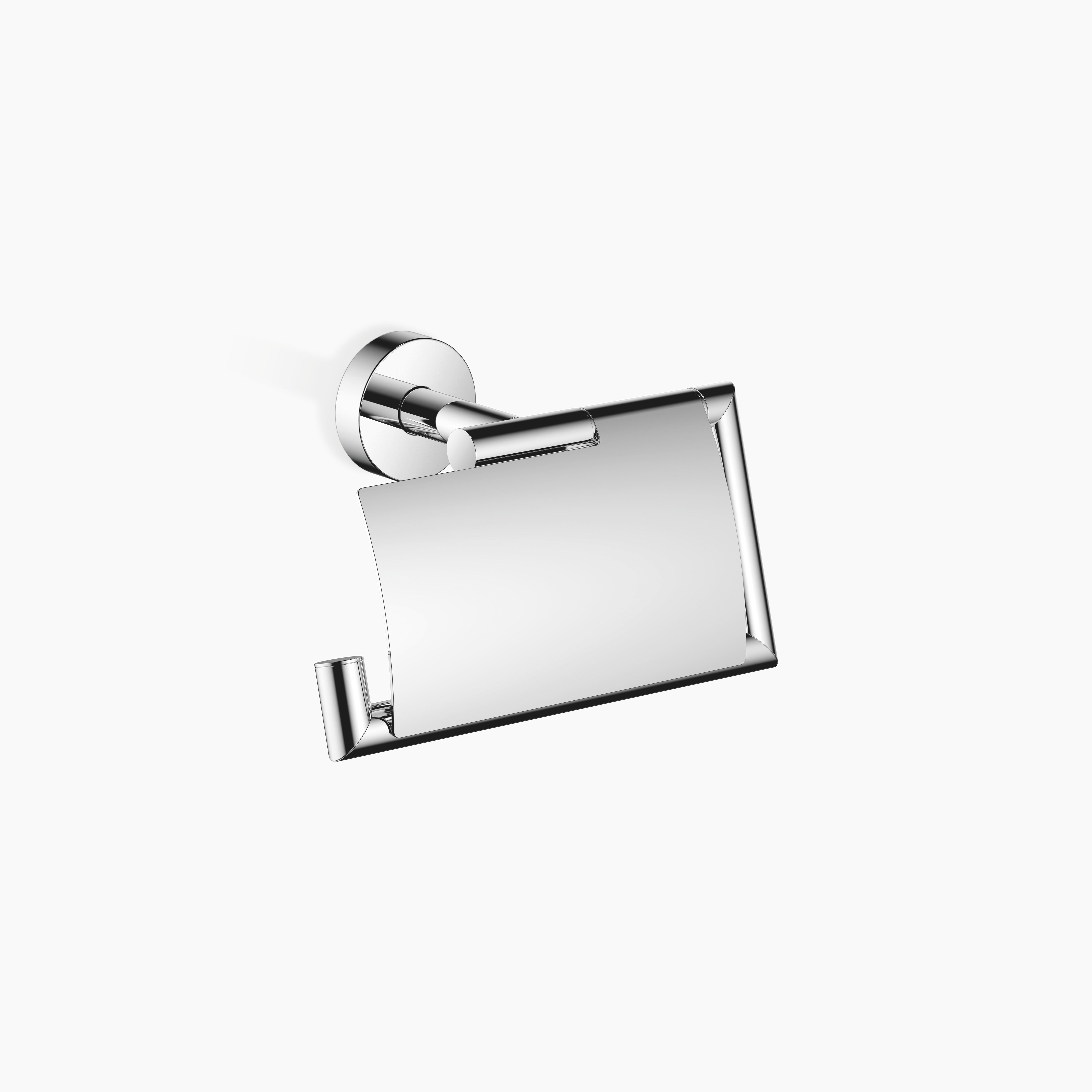 Tissue Holder With Cover Chrome