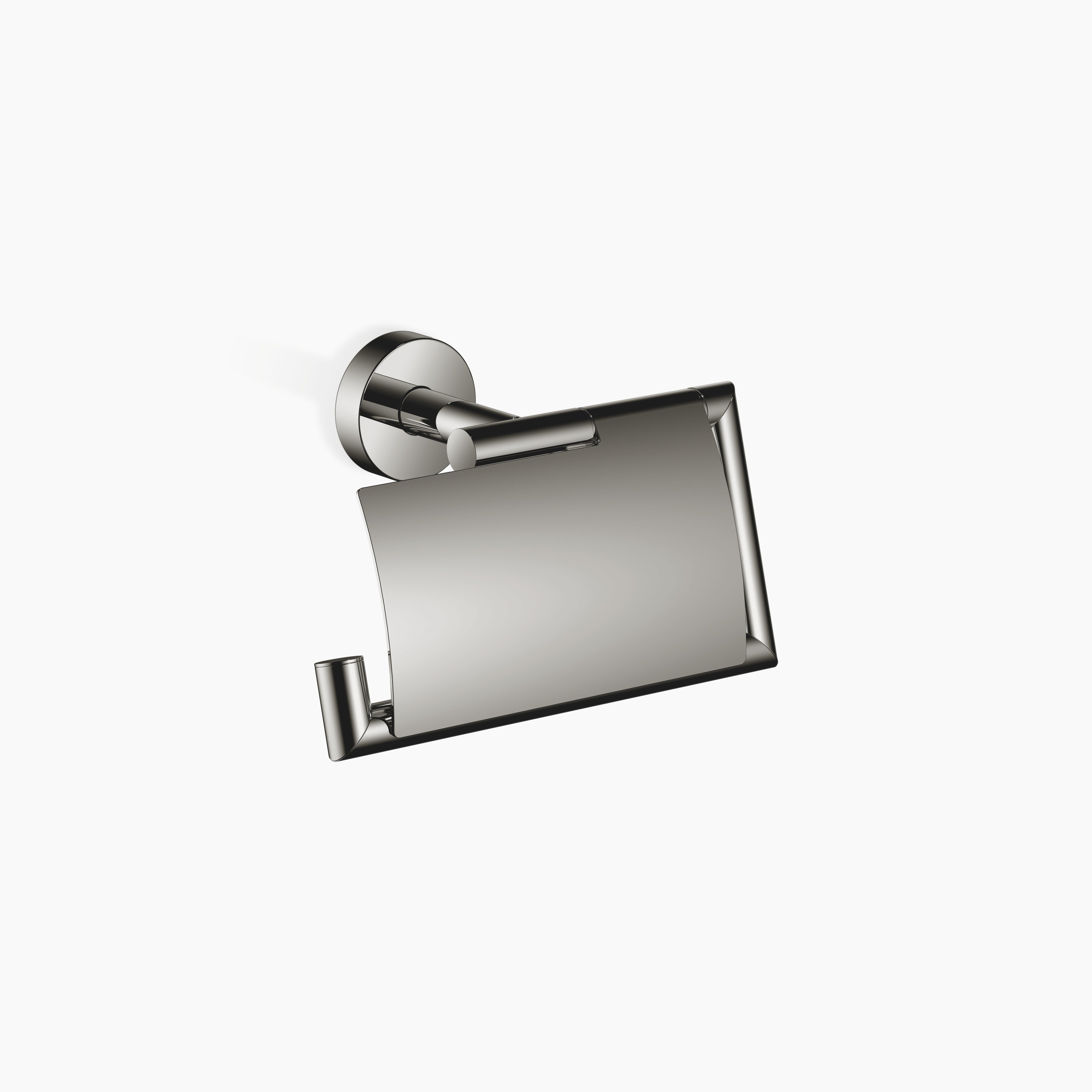 Tissue Holder With Cover Chrome