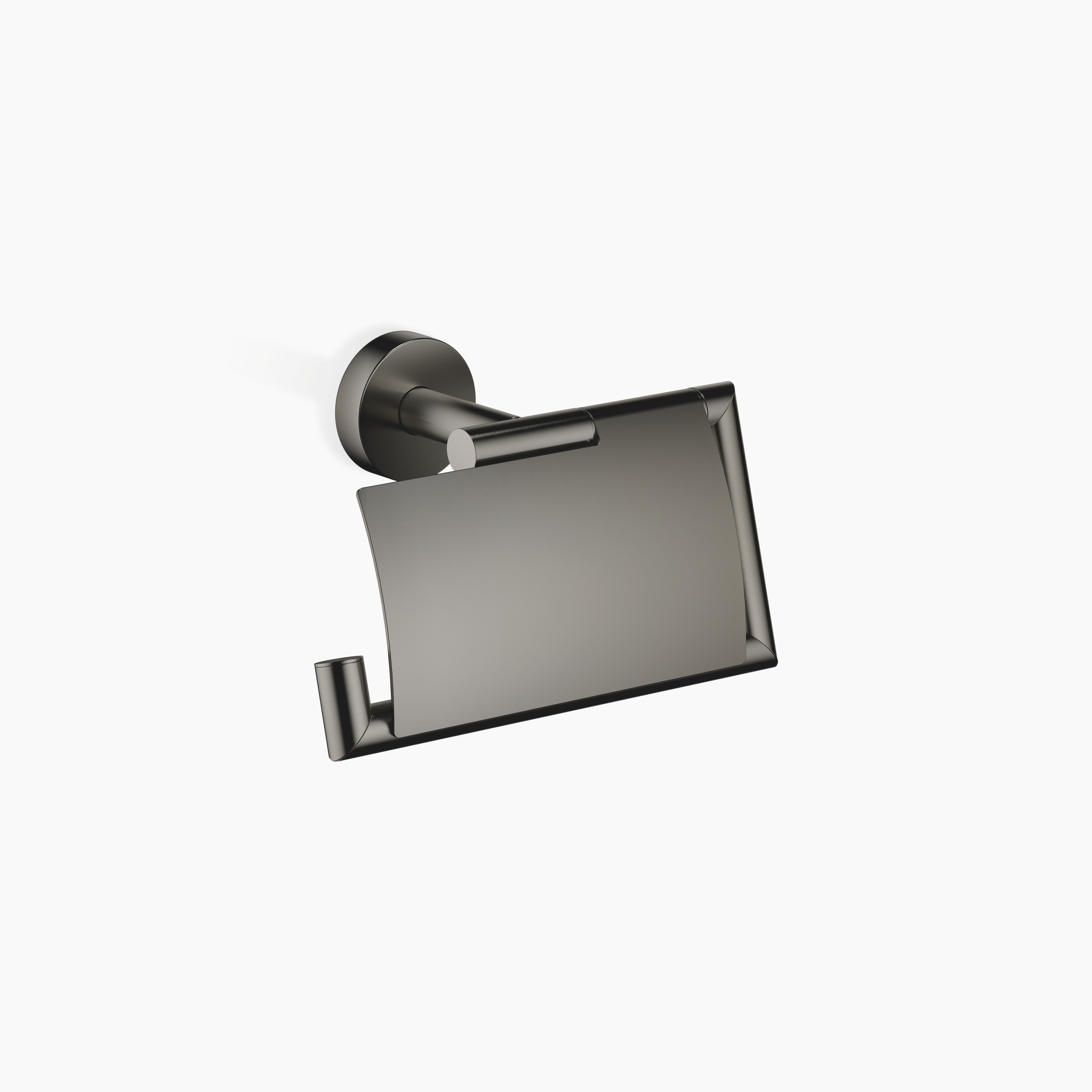 Tissue Holder With Cover Chrome