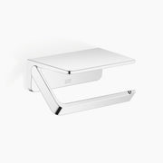 Tissue Holder With Shelf Chrome