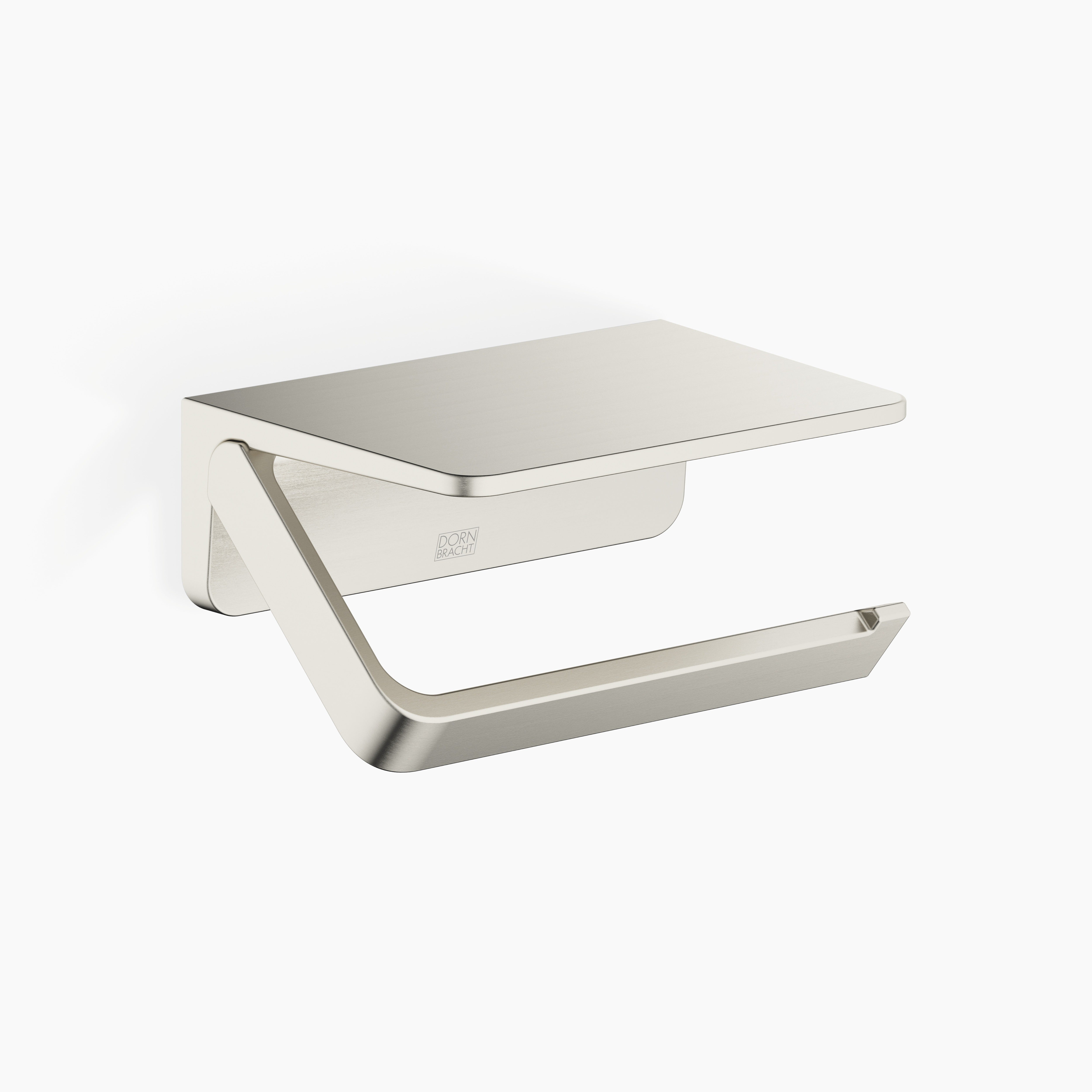 Tissue Holder With Shelf Chrome