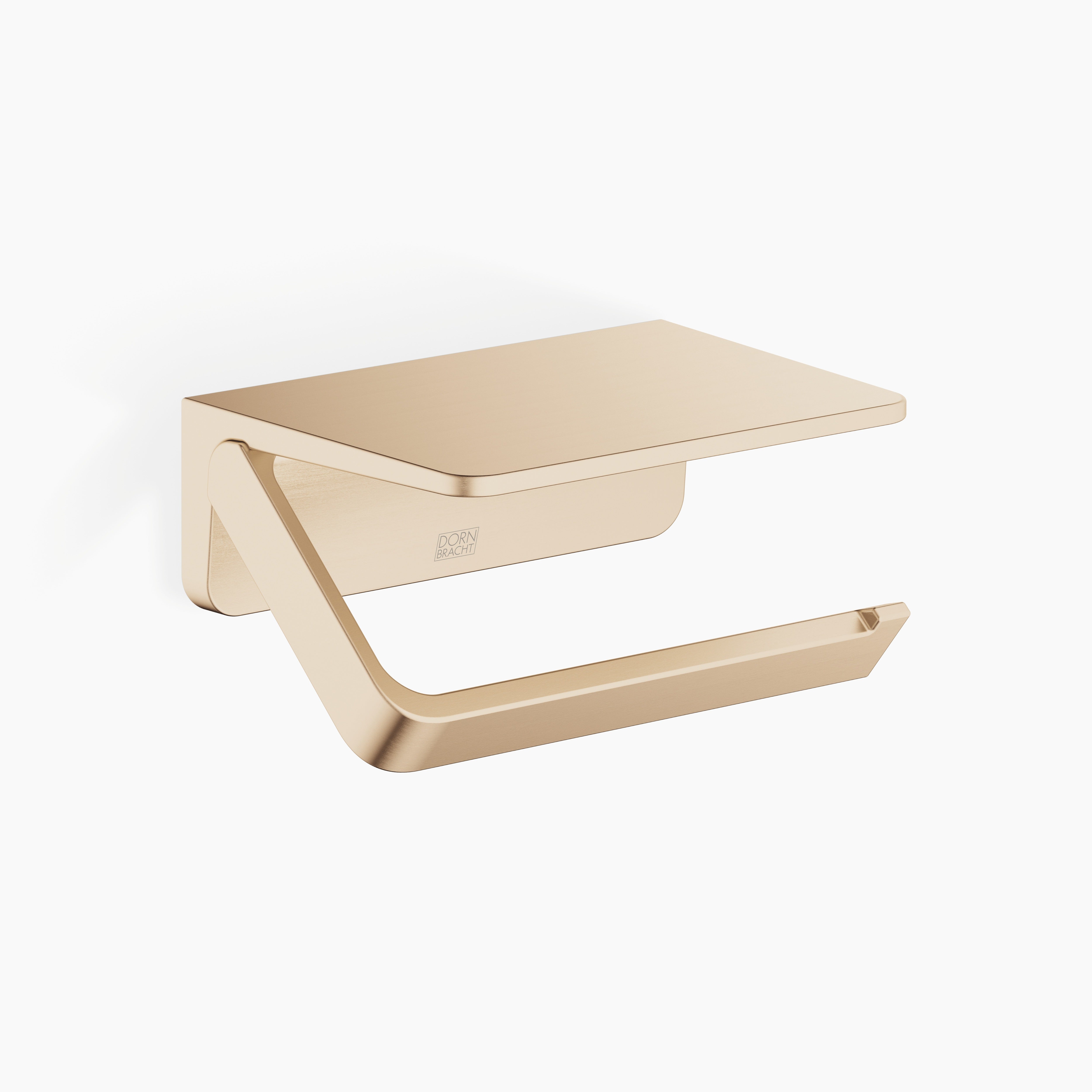 Tissue Holder With Shelf Chrome