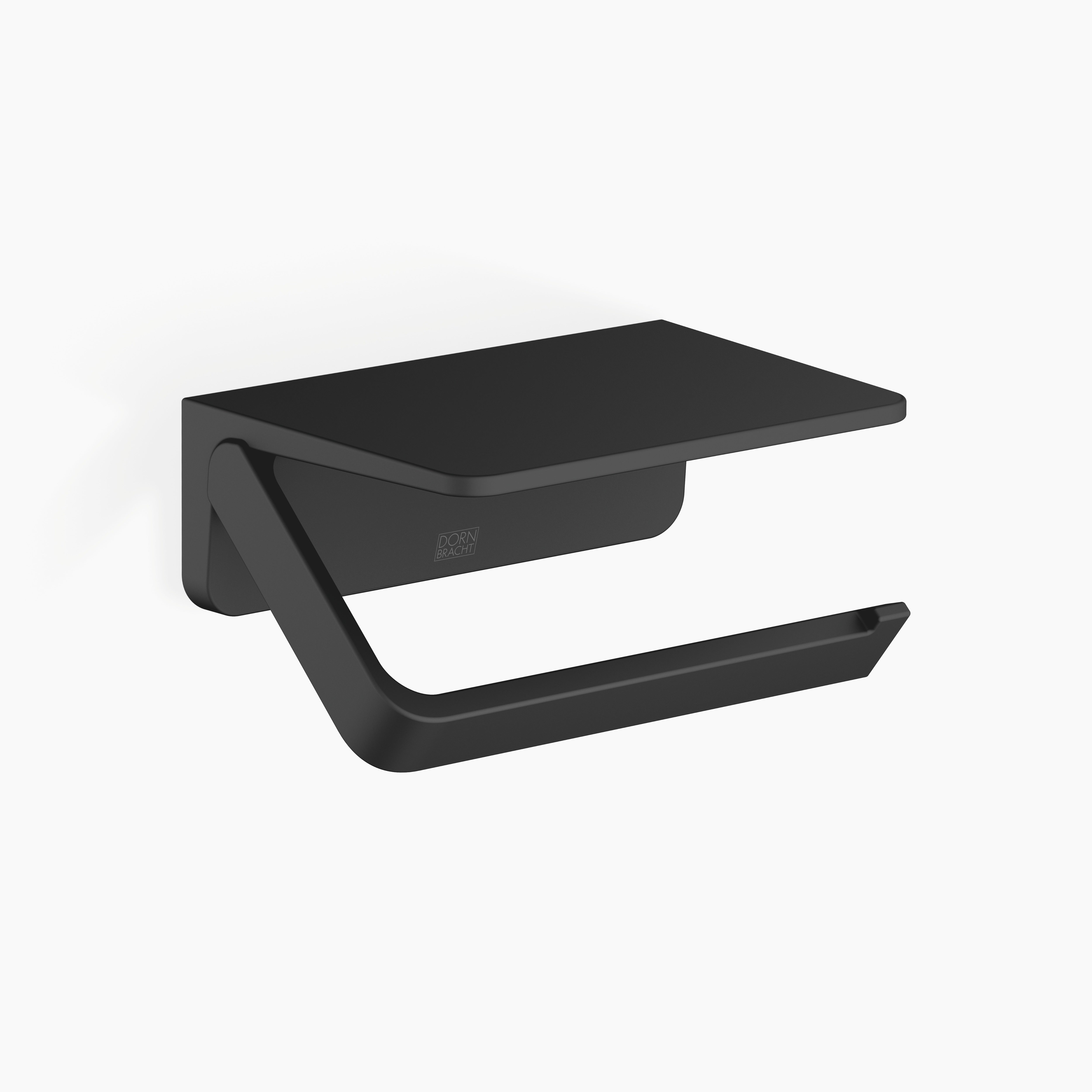 Tissue Holder With Shelf Chrome