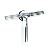 QUICK Wiper - chrome with wall holder and 1 spare rubberlip