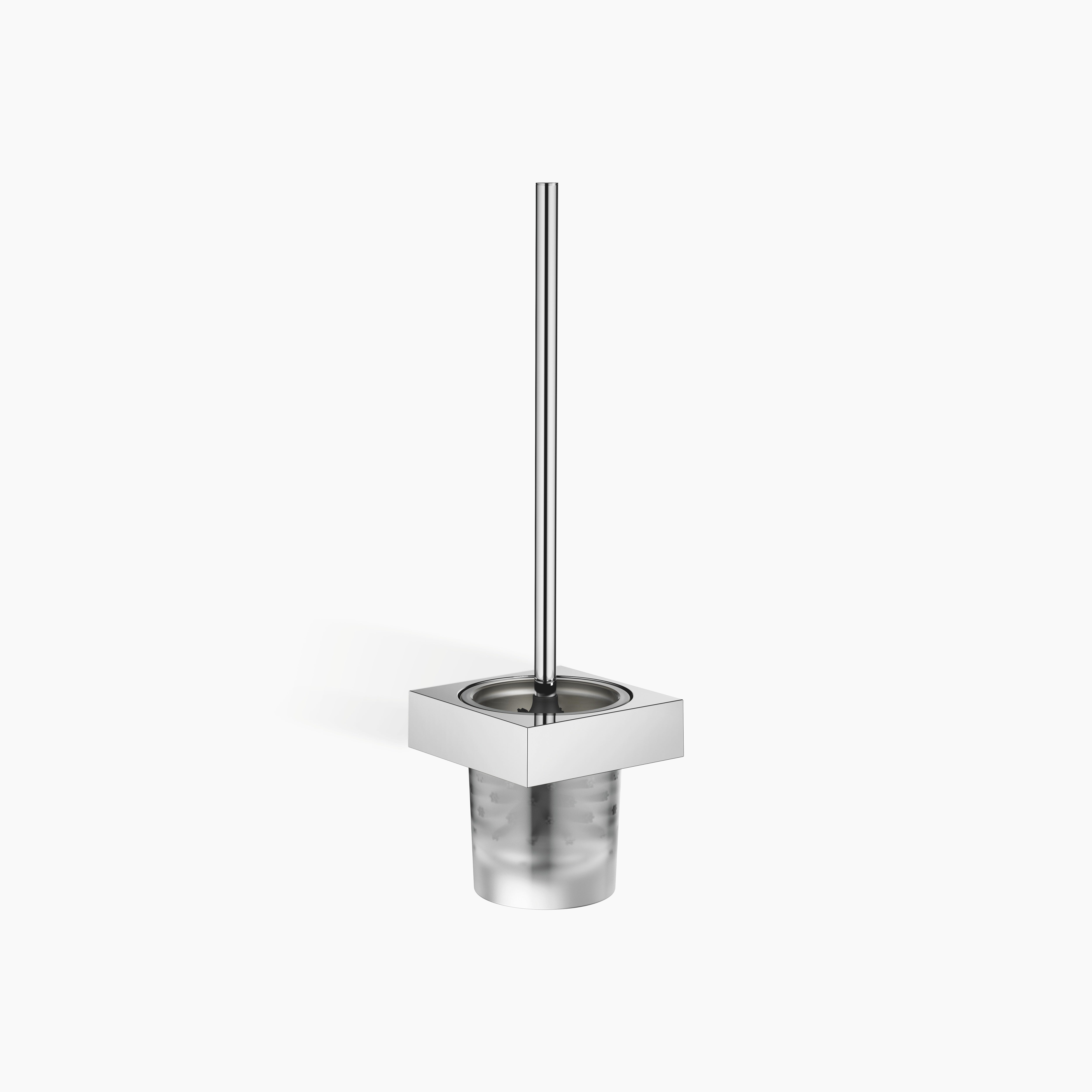 Toilet Brush Set Wall Model Chrome
