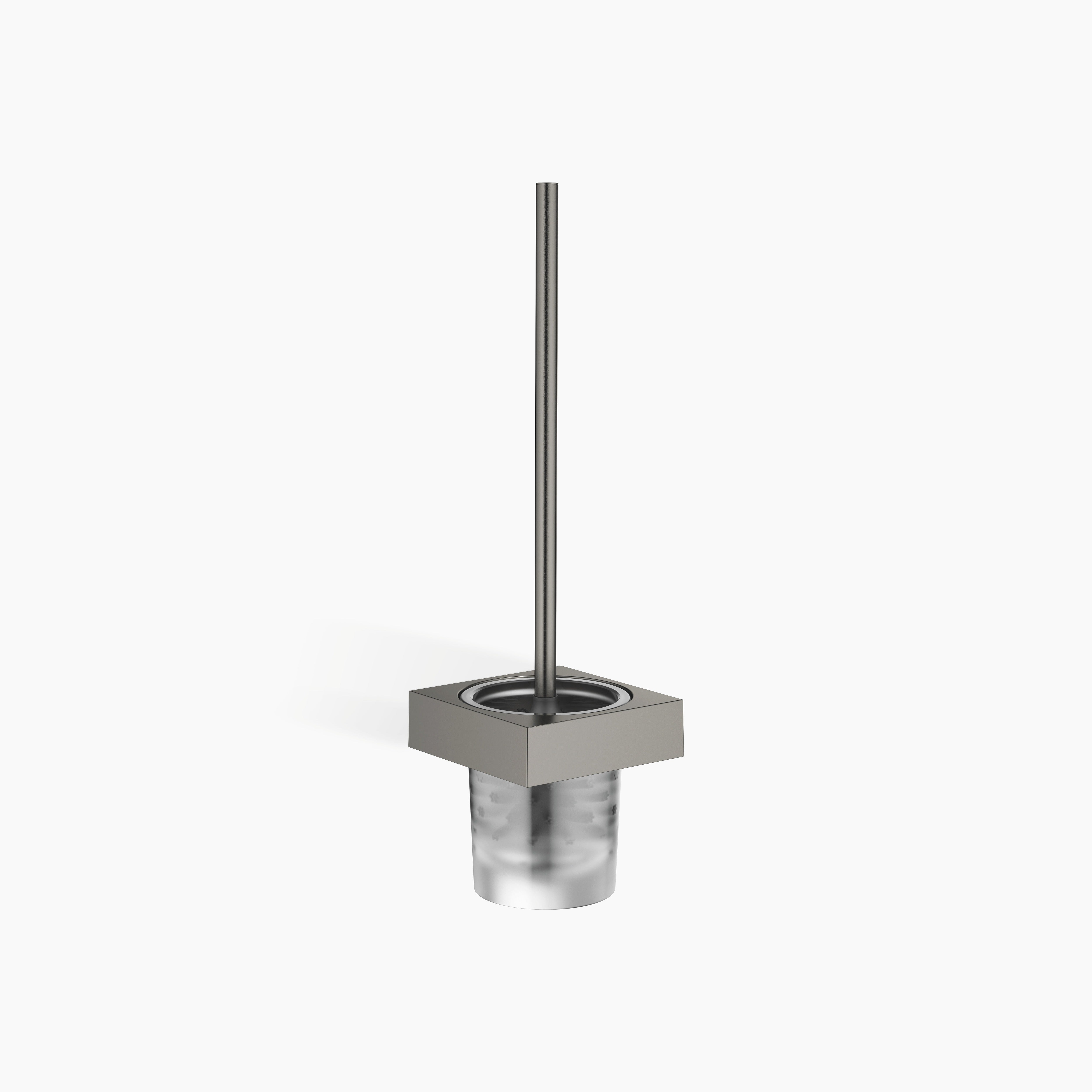 Toilet Brush Set Wall Model Chrome
