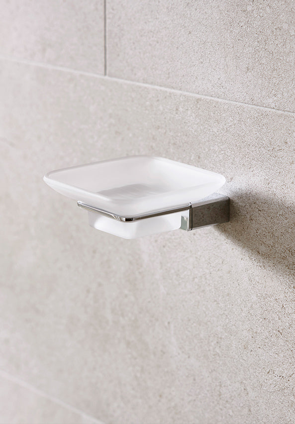 MIAMI SOAP DISH AND HOLDER