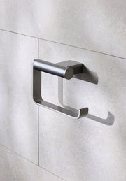 MIAMI TOILET ROLL HOLDER GUN METAL