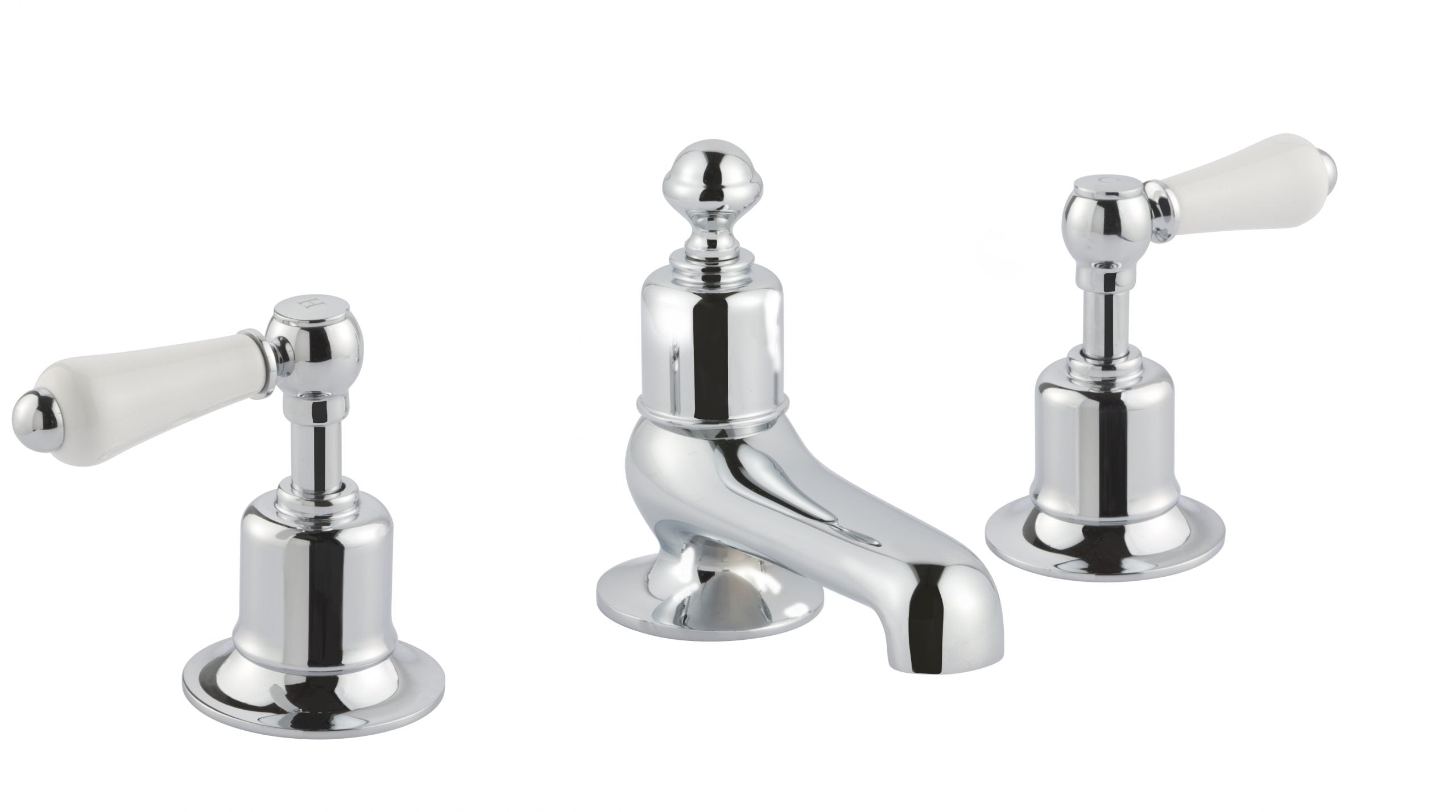 GROSVENOR LEVER 3 HOLE DECK MOUNTED BATH FILLER