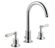 GROSVENOR LEVER 3 HOLE BASIN MIXER WITH SWIVEL SPOUT AND POP UP WASTE