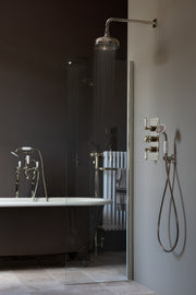 GROSVENOR LEVER FREESTANDING BATH SHOWER MIXER WITH KIT