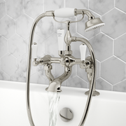 GROSVENOR LEVER DECK MOUNTED BATH SHOWER MIXER WITH KIT