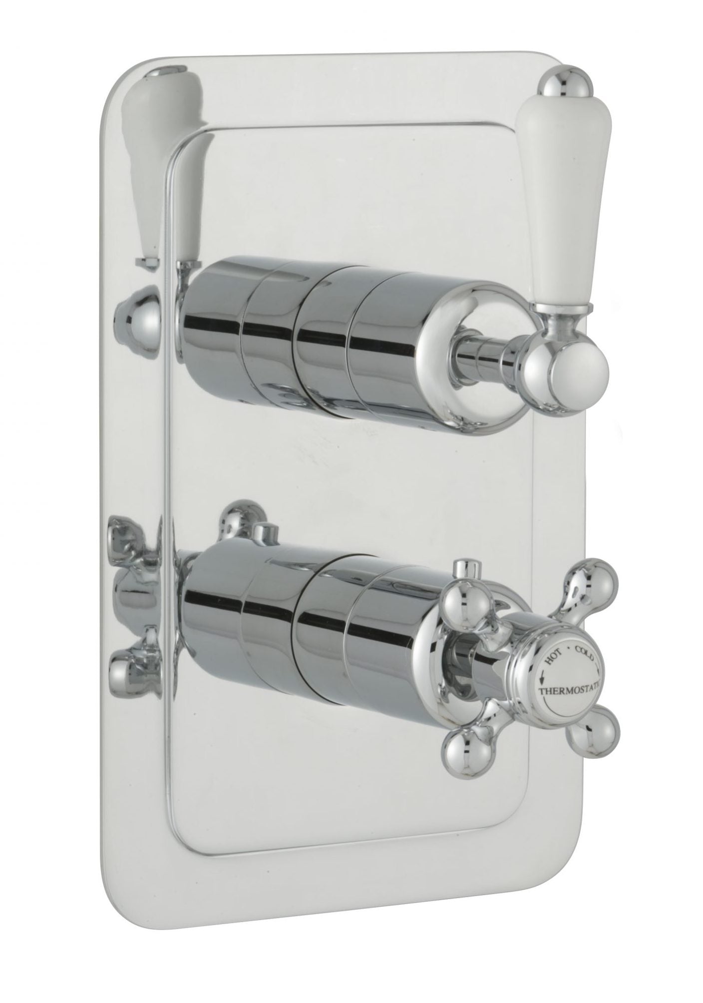 GROSVENOR LEVER THERMOSTATIC CONCEALED 1 OUTLET SHOWER VALVE VERTICAL