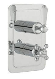 GROSVENOR LEVER THERMOSTATIC CONCEALED 1 OUTLET SHOWER VALVE VERTICAL