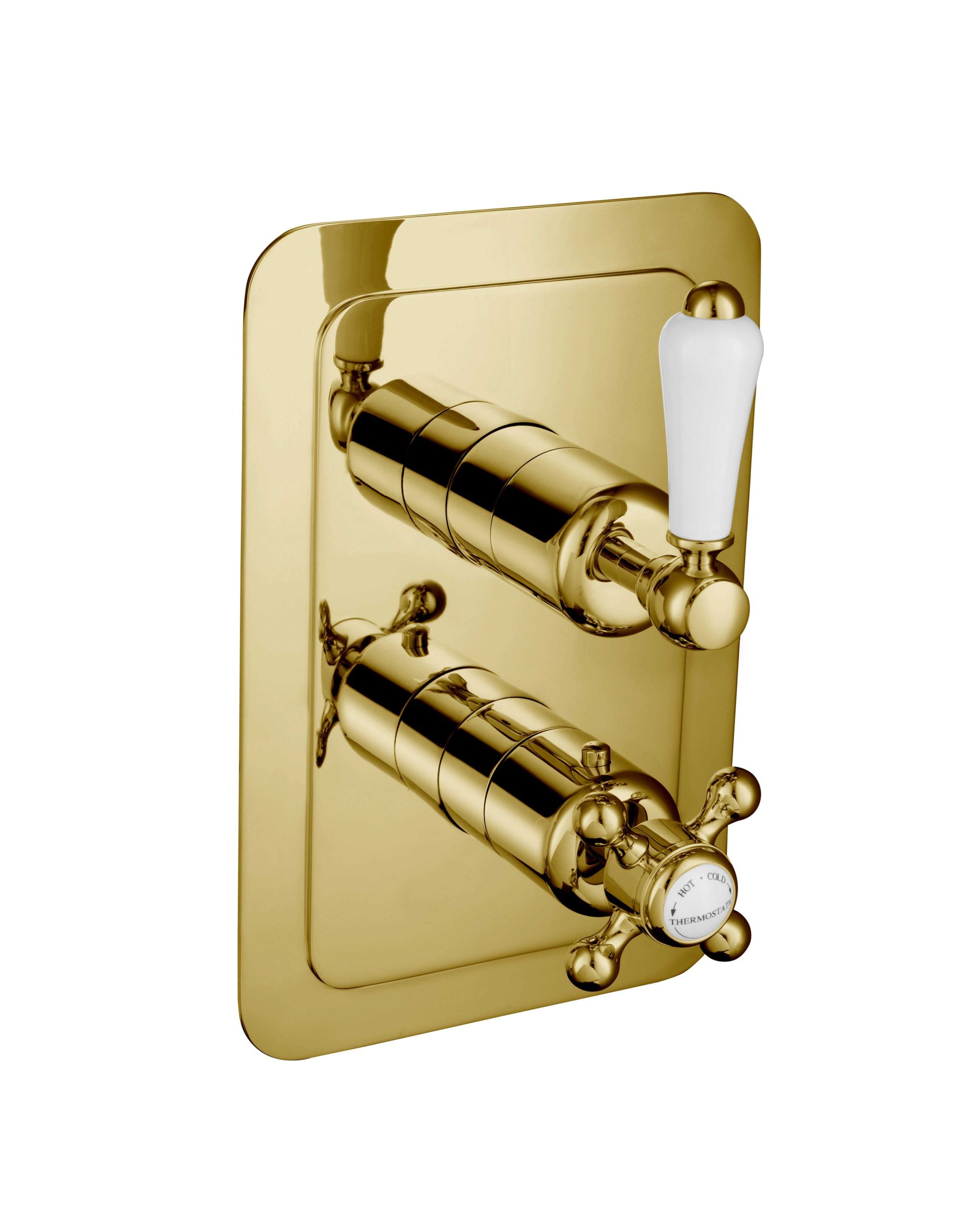 GROSVENOR LEVER THERMOSTATIC CONCEALED 1 OUTLET SHOWER VALVE VERTICAL