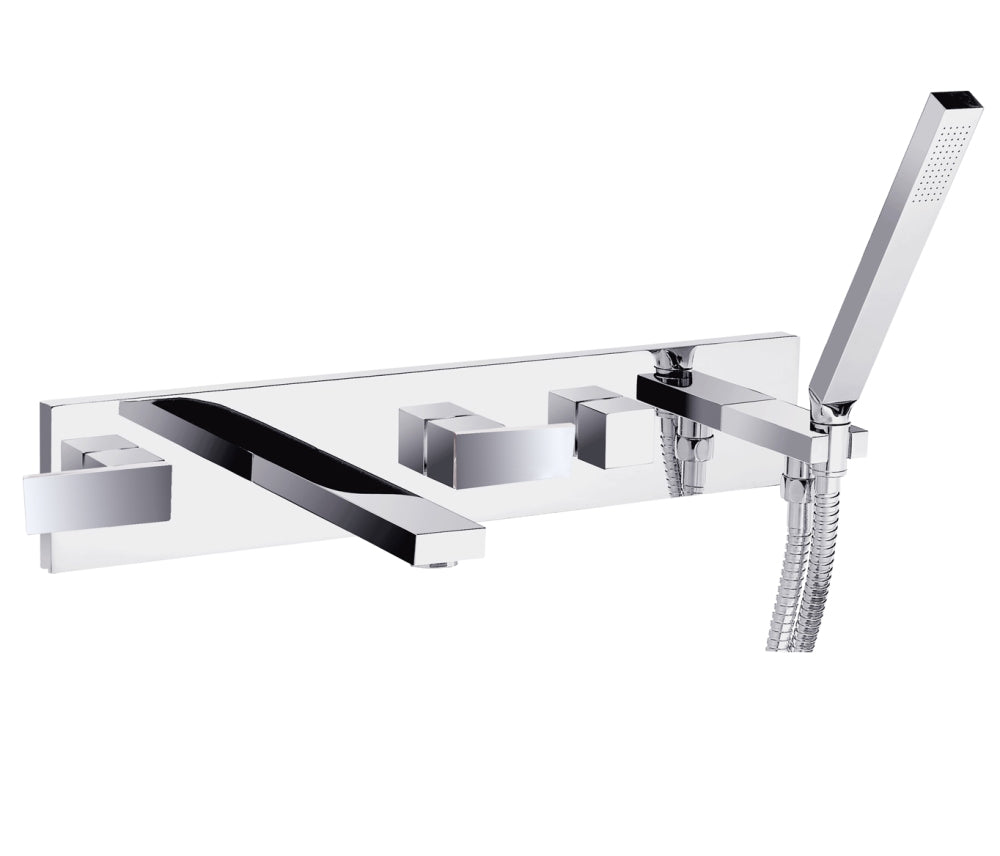 ATHENA 5 HOLE WALL MOUNTED BSM WITH KIT