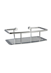 SHOWER SHELF D SHAPED CHROME