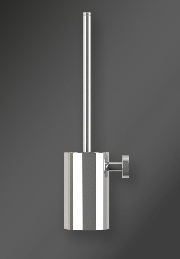 BOND WALL MOUNTED TOILET BRUSH SET CHROME