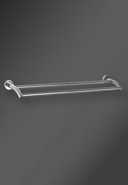 BOND DOUBLE TOWEL RAIL 645MM CHROME