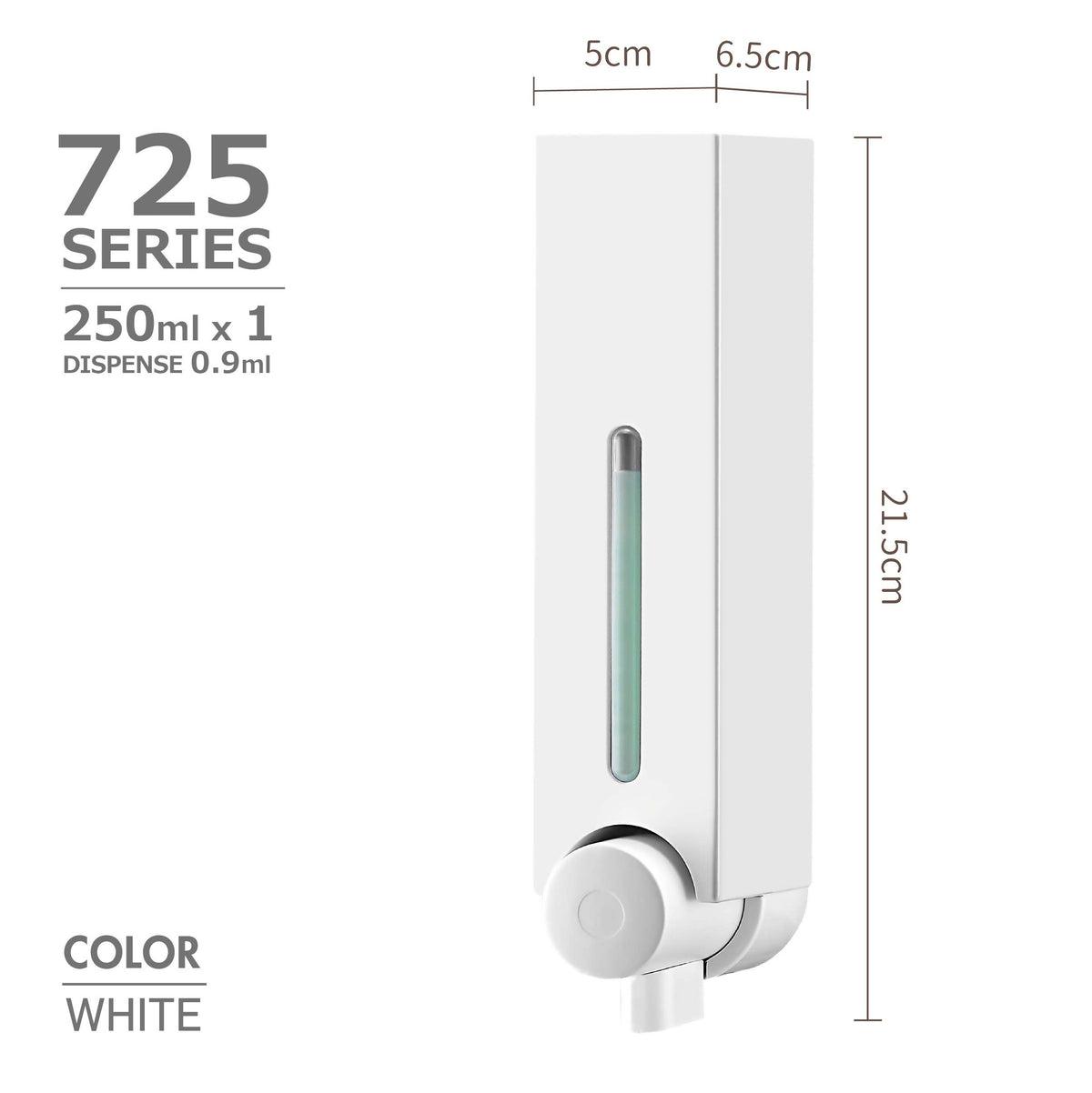 Euroshowers MINI CHIC SQUARE  Single