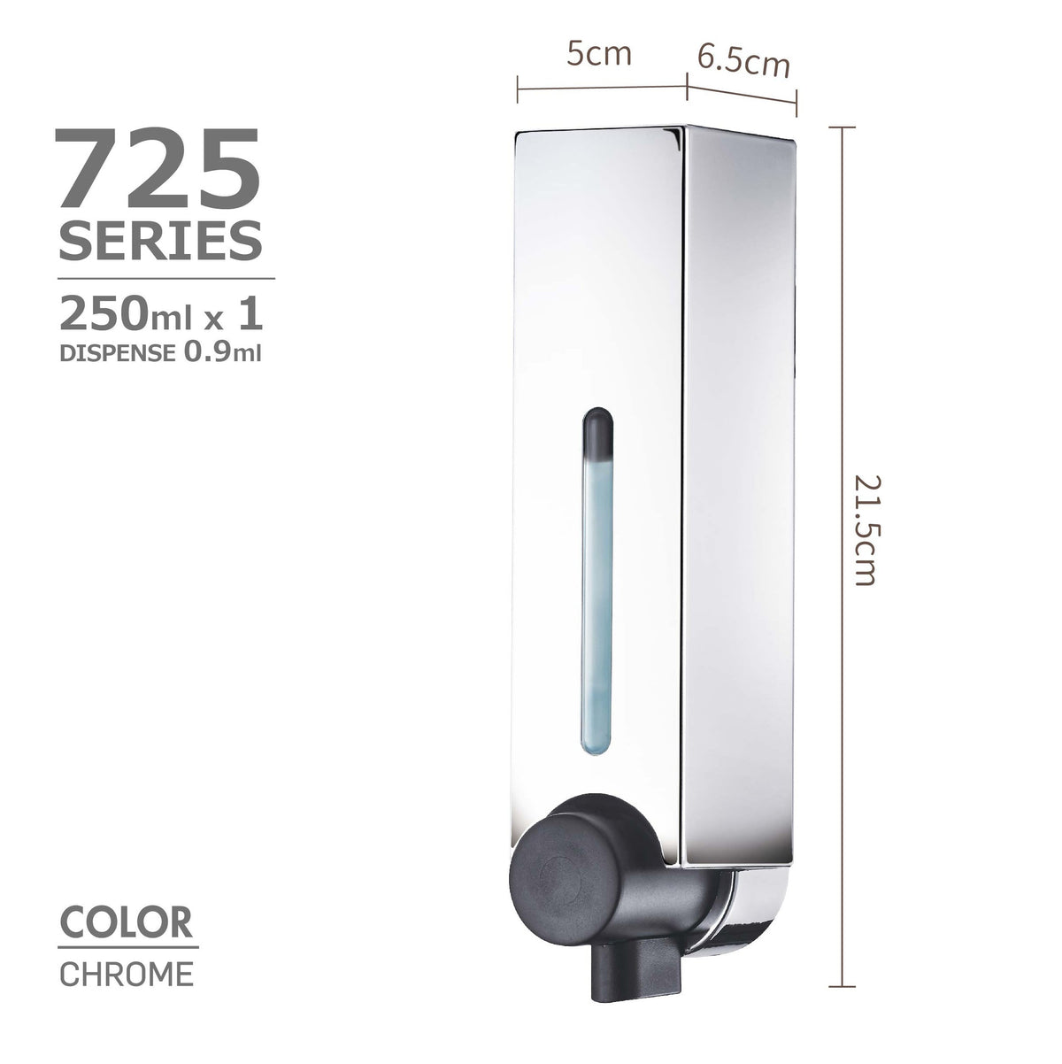 Euroshowers MINI CHIC SQUARE  Single