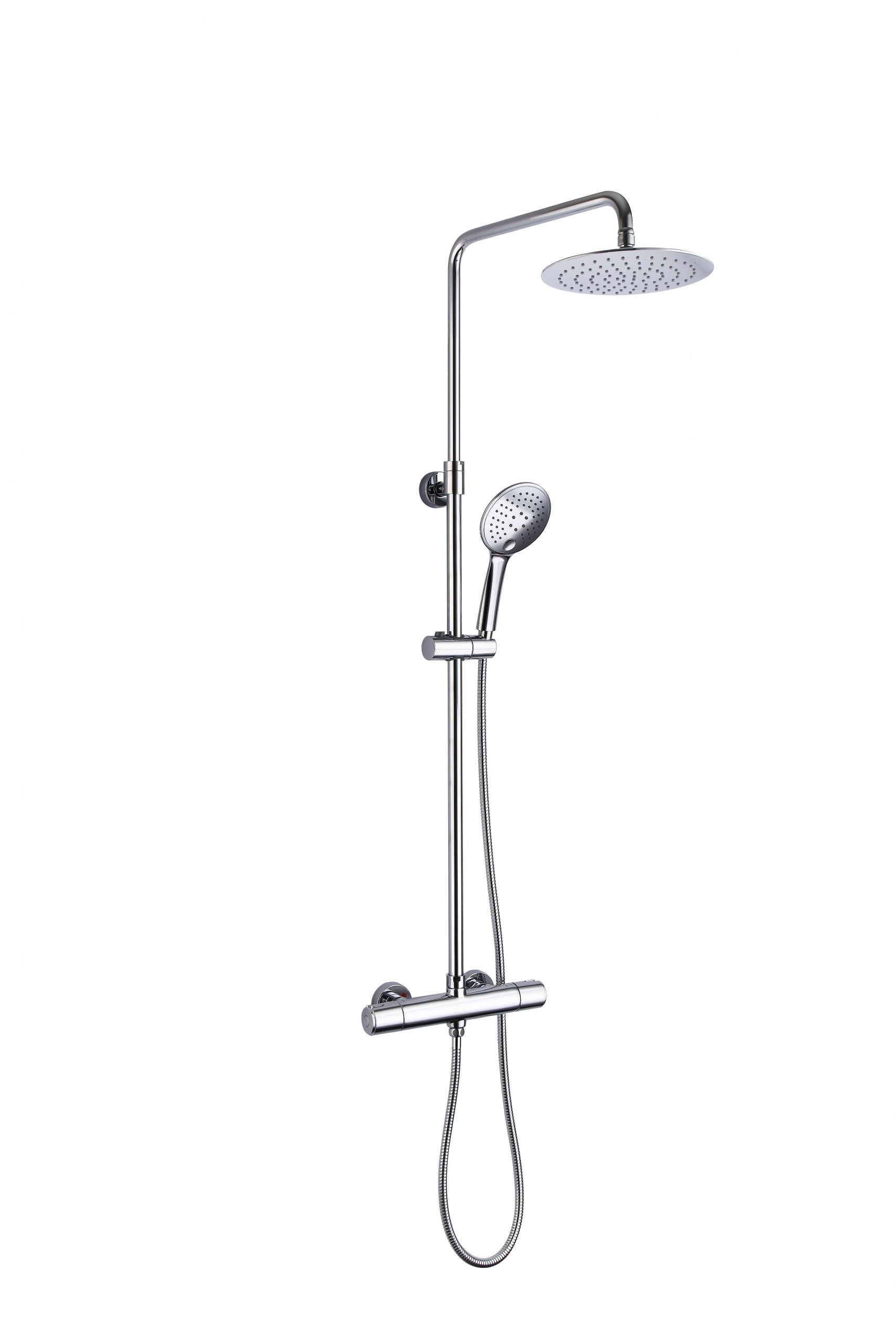 COOL TOUCH THERMOSTATIC BAR VALVE WITH 2 OUTLETS