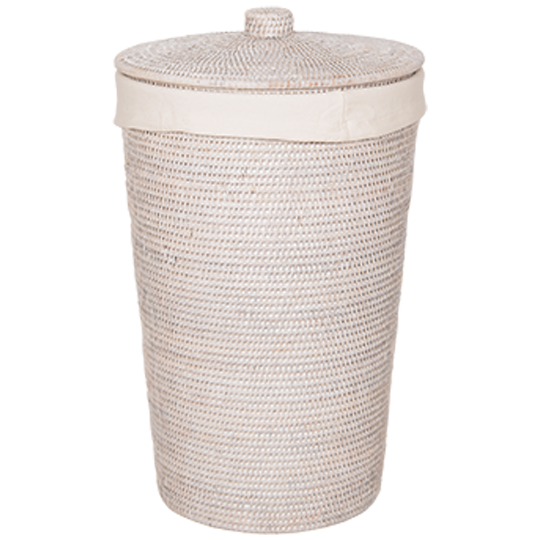 BASKET WB Laundry basket with linen bag