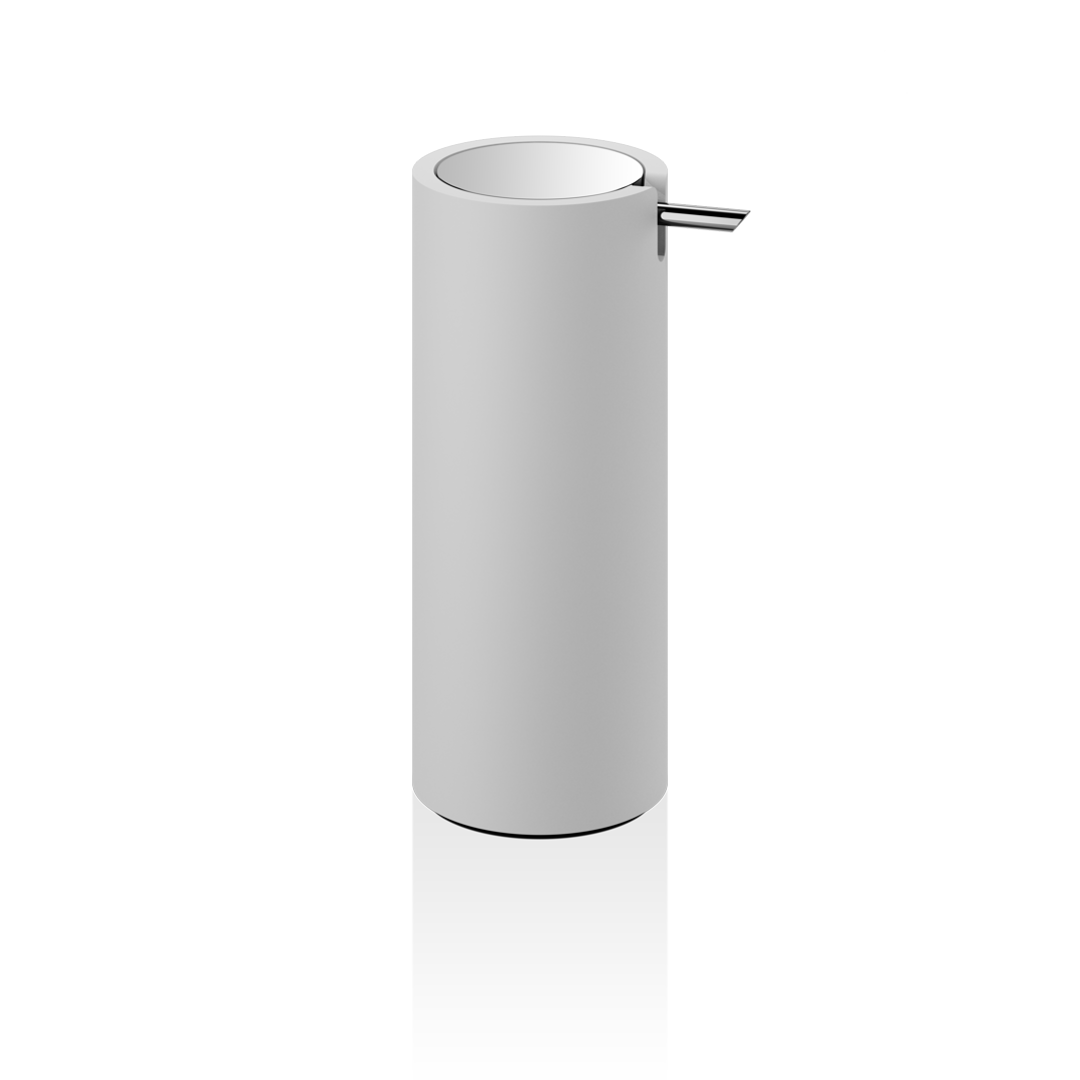 STONE SSP Soap dispenser - white matt / chrome
