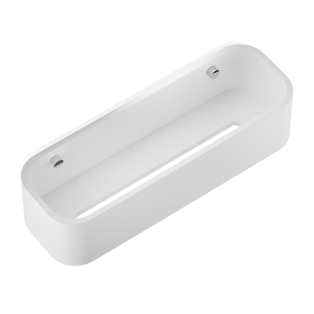 STONE DCT30 Shower container White matt / Chrome