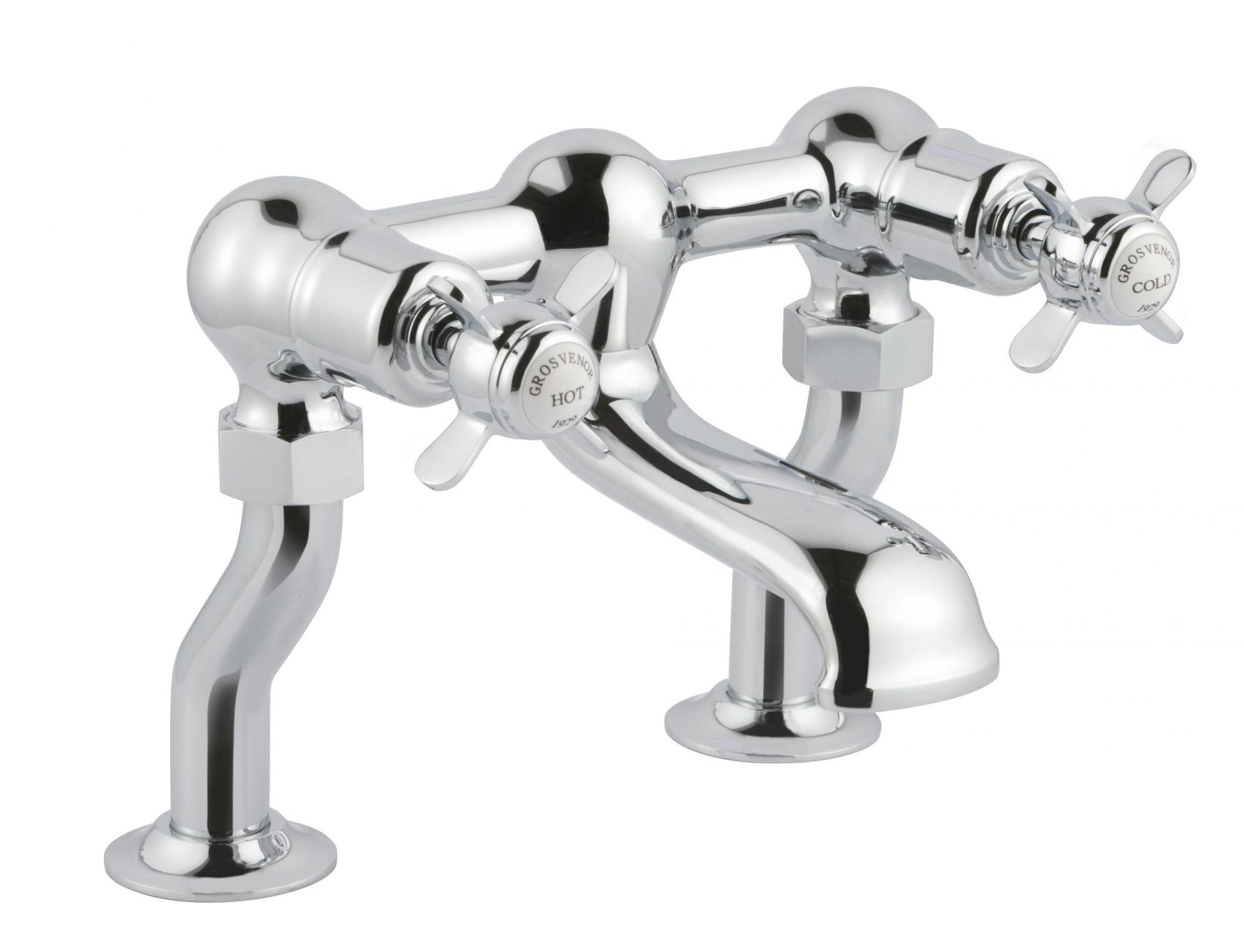 GROSVENOR PINCH DECK MOUNTED BATH FILLER