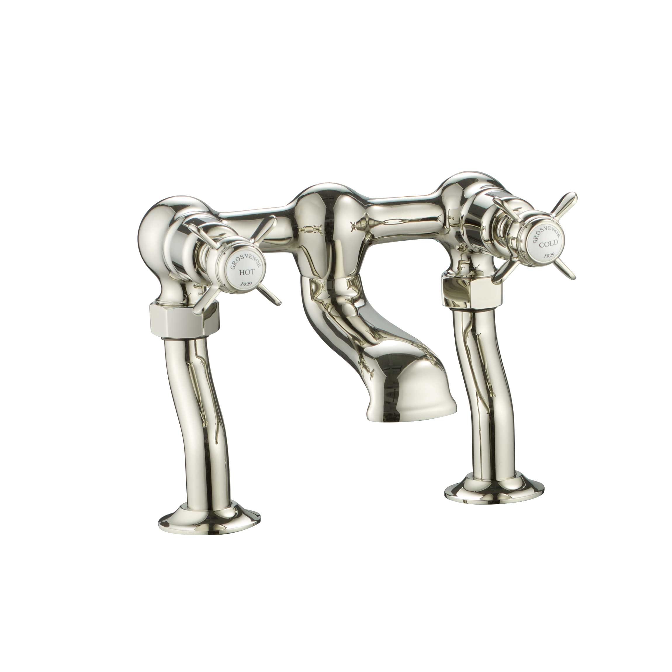 GROSVENOR PINCH DECK MOUNTED BATH FILLER