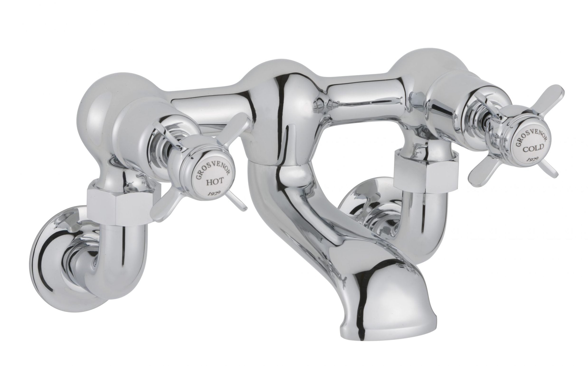 GROSVENOR PINCH BATH FILLER WALL MOUNTED