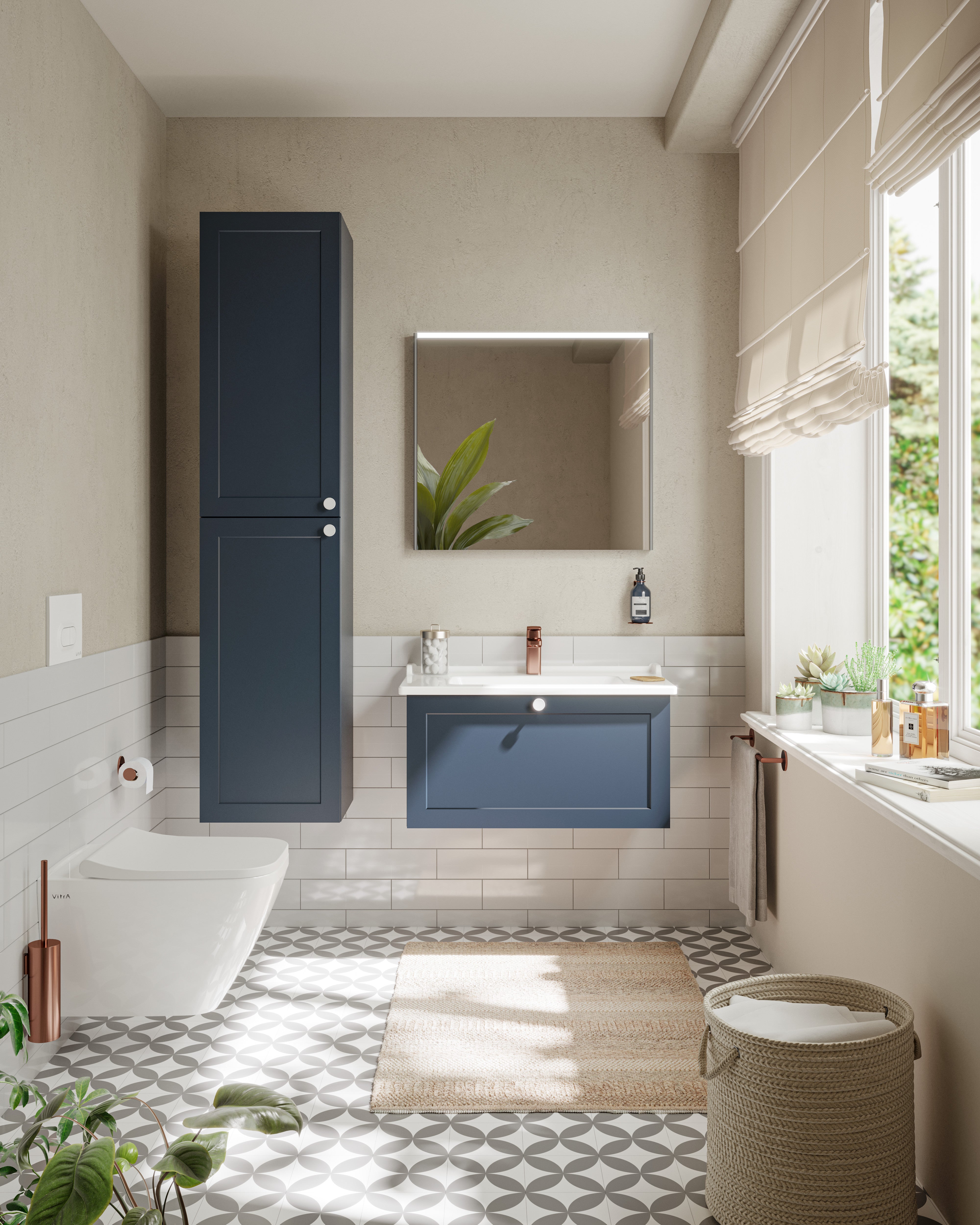 Classic washbasin 80 x46
