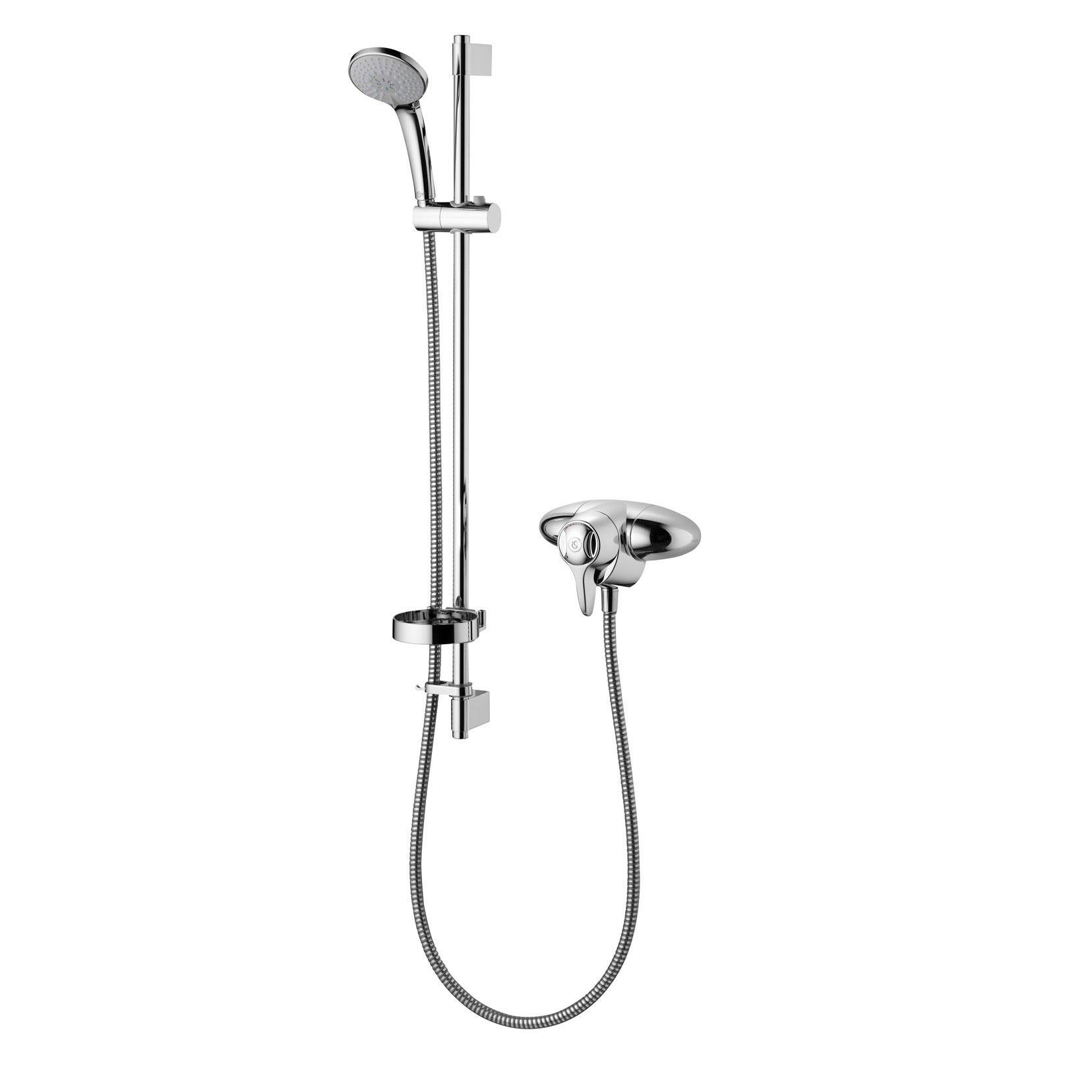 CTV EL (extended lever) Exposed shower valve and Idealrain M3 kit
