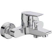Tesi single lever exposed wall mounted bath shower mixer