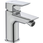 Tesi single lever bidet mixer with pop-up waste