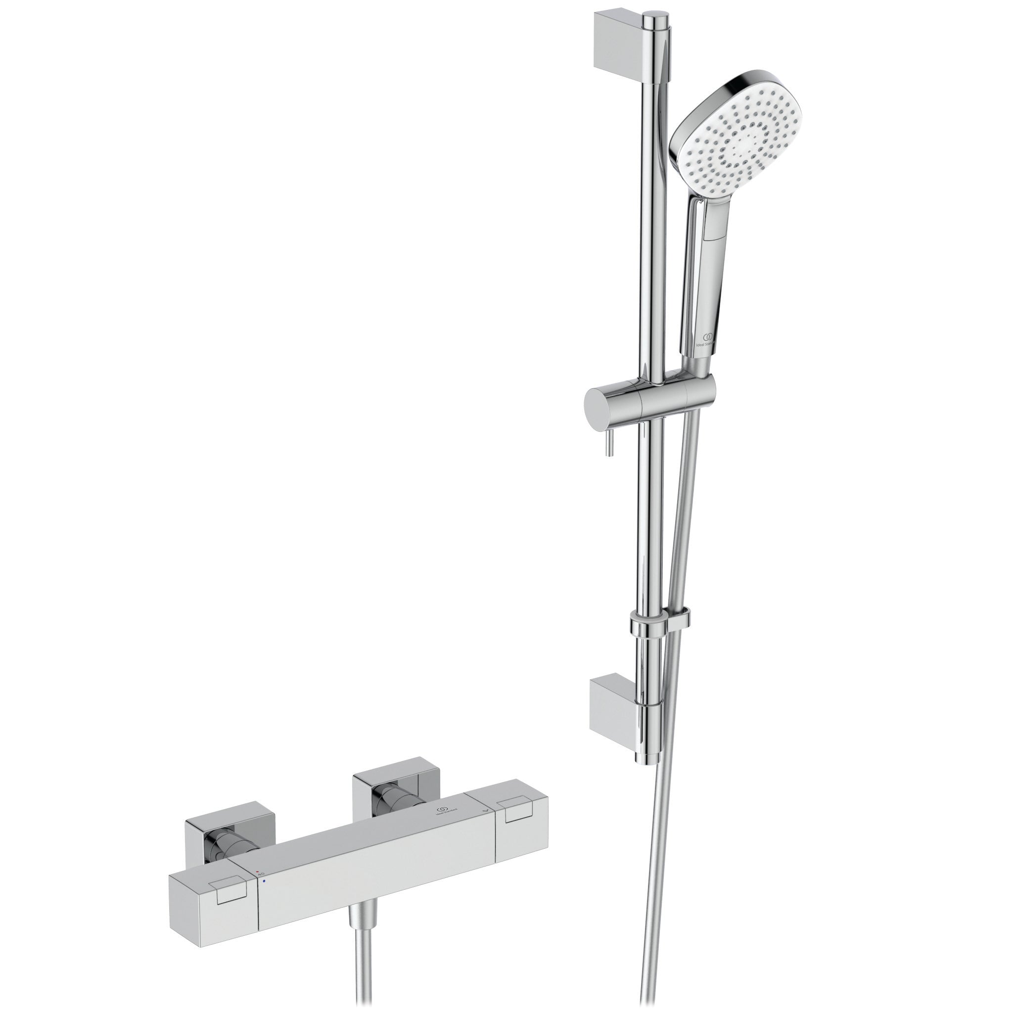 Ceratherm C100 built-in thermostatic 1 outlet shower mixer