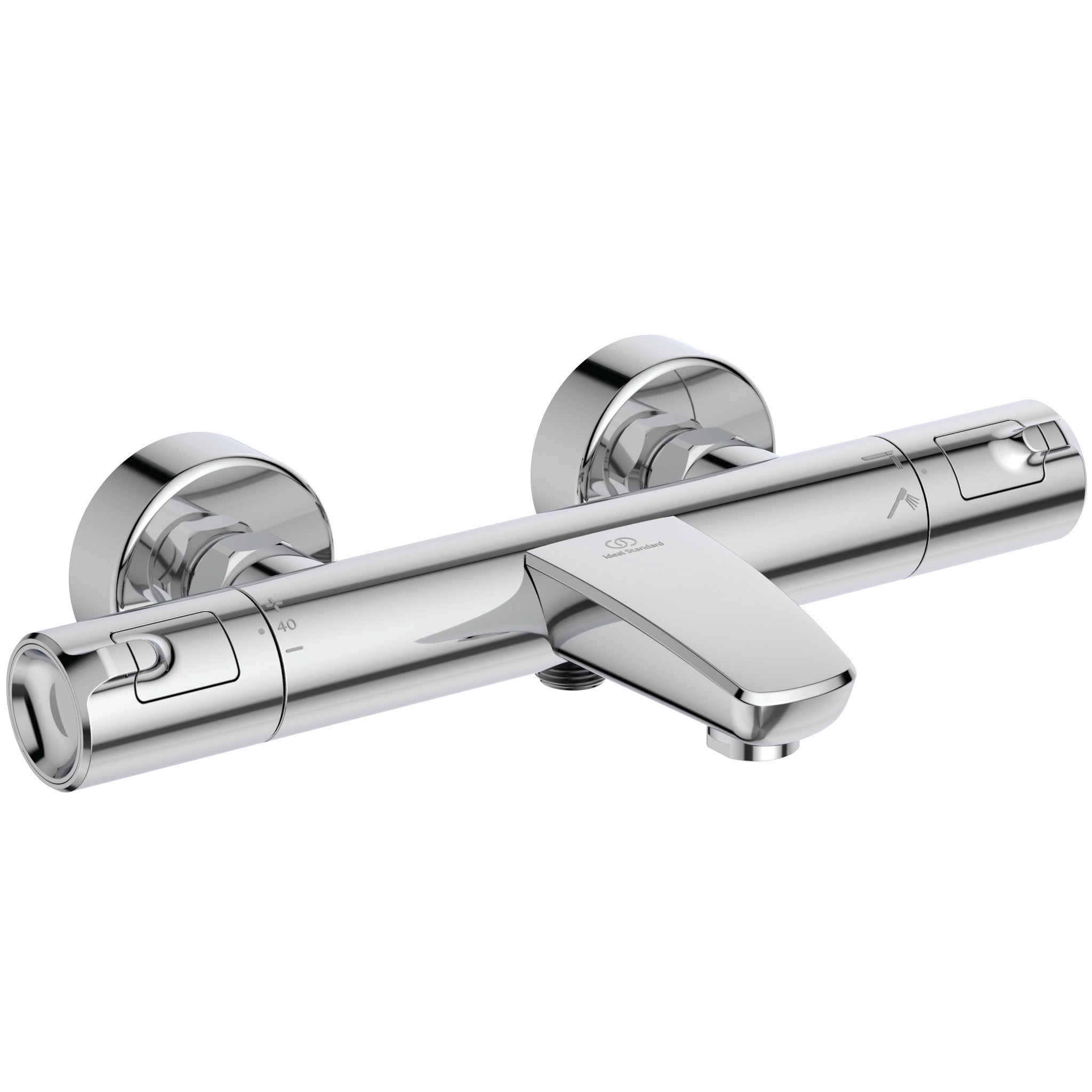 Ceratherm T50 exposed thermostatic bath shower mixer