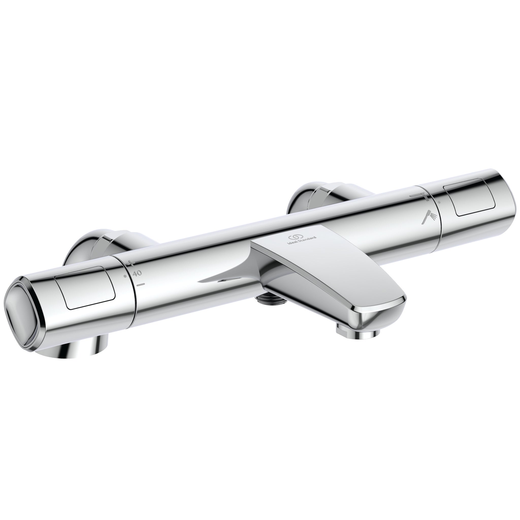 Ceratherm T100 exposed thermostatic shower mixer valve